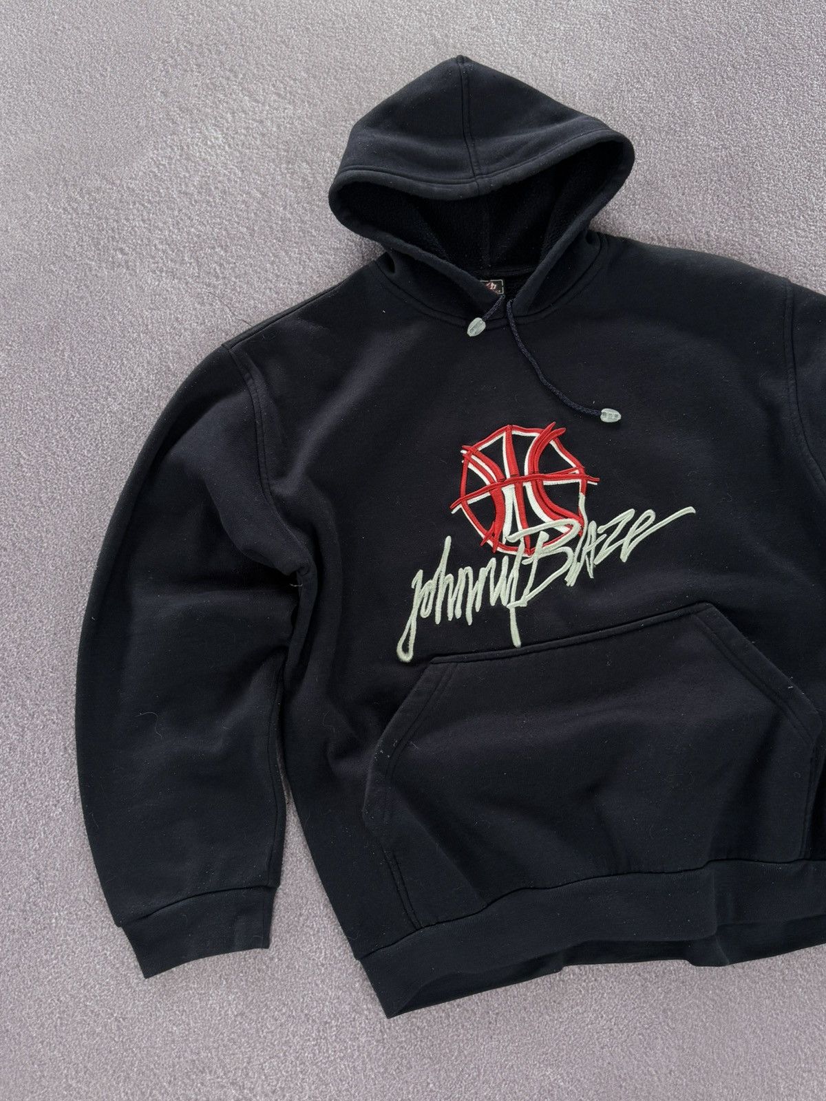 Japanese Brand Johny Blaze Vintage Oversized Hoodie Size US XL / EU 56 / 4 - 4 Thumbnail
