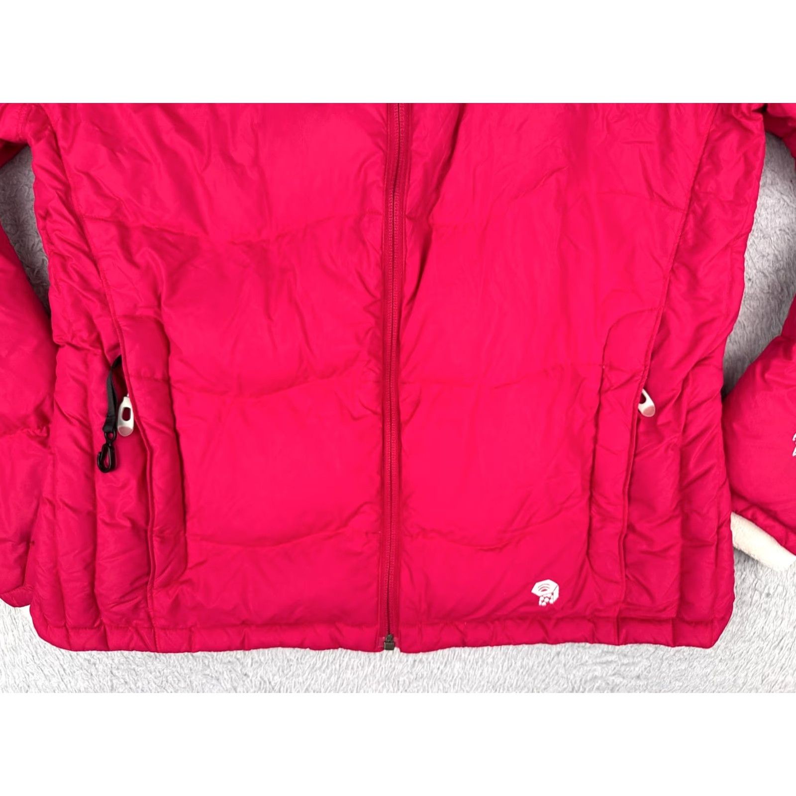 Mountain Hardwear Mountain Hardwear Jacket Womens Large Pink Puffer Down Insulation Nylon Shell Hooded Full Zip Medium-Length Sleeve Size L / US 10 / IT 46 - 5 Thumbnail