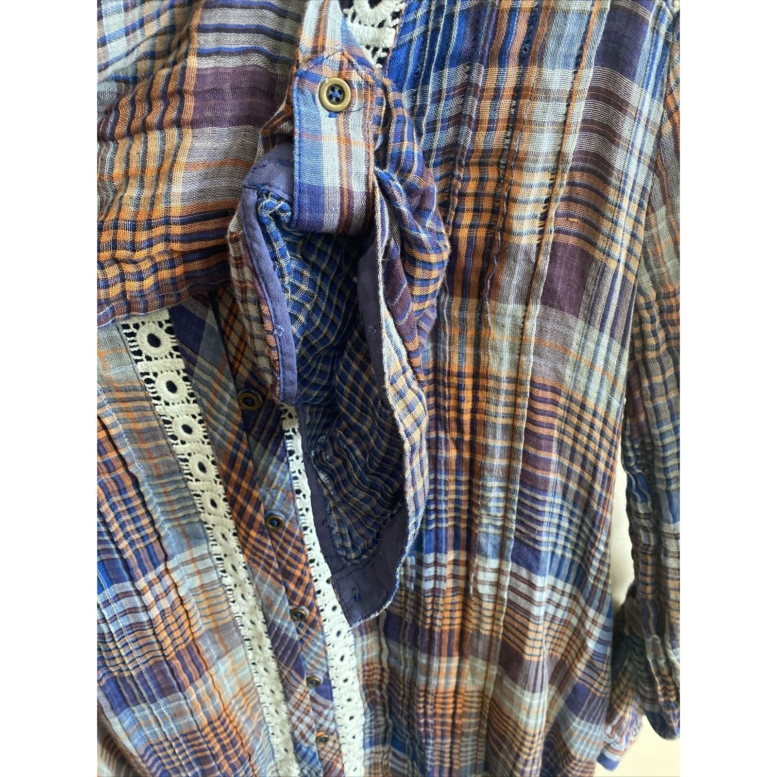 Anthropologie Holding Horses By Anthropologie Abita Plaid Dress M, Size M / US 6-8 / IT 42-44 - 5 Thumbnail