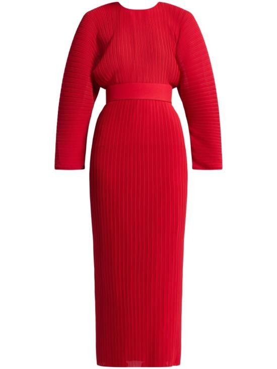 Solace London SOLACE LONDON Women Long Skirts OS21061B RUBY Red Size S / US 4 / IT 40 - 1 Thumbnail