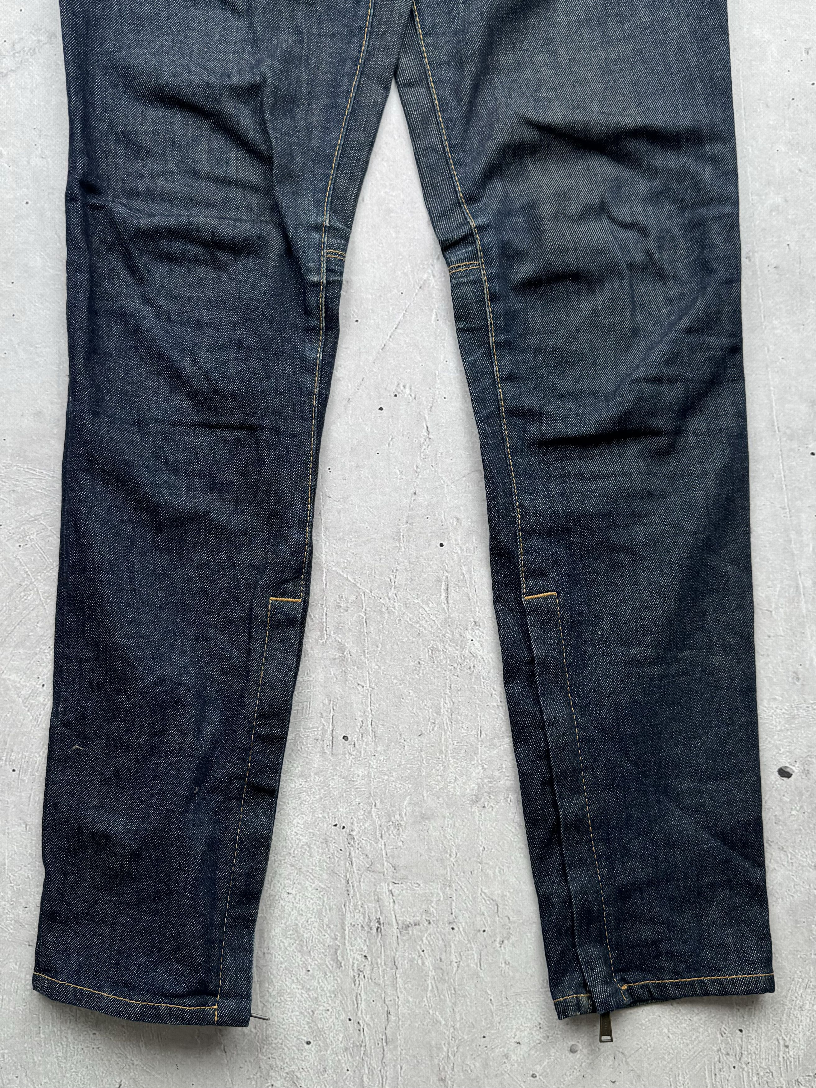 Dsquared2 × Vintage Dsquared2 Vintage Multi Zipped Jeans Size 27" / US 4 / IT 40 - 6 Thumbnail