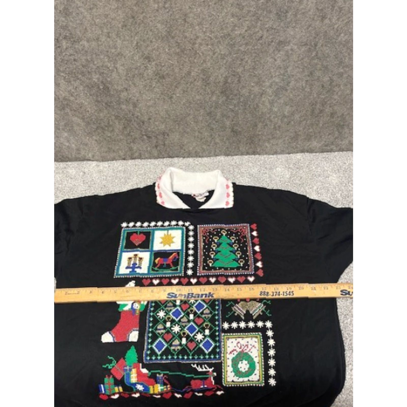 Vintage VINTAGE Nutcracker Christmas Sweatshirt Womens M Ugly Sweater Kitsch Holiday USA 70s 80s Size M / US 6-8 / IT 42-44 - 6 Thumbnail