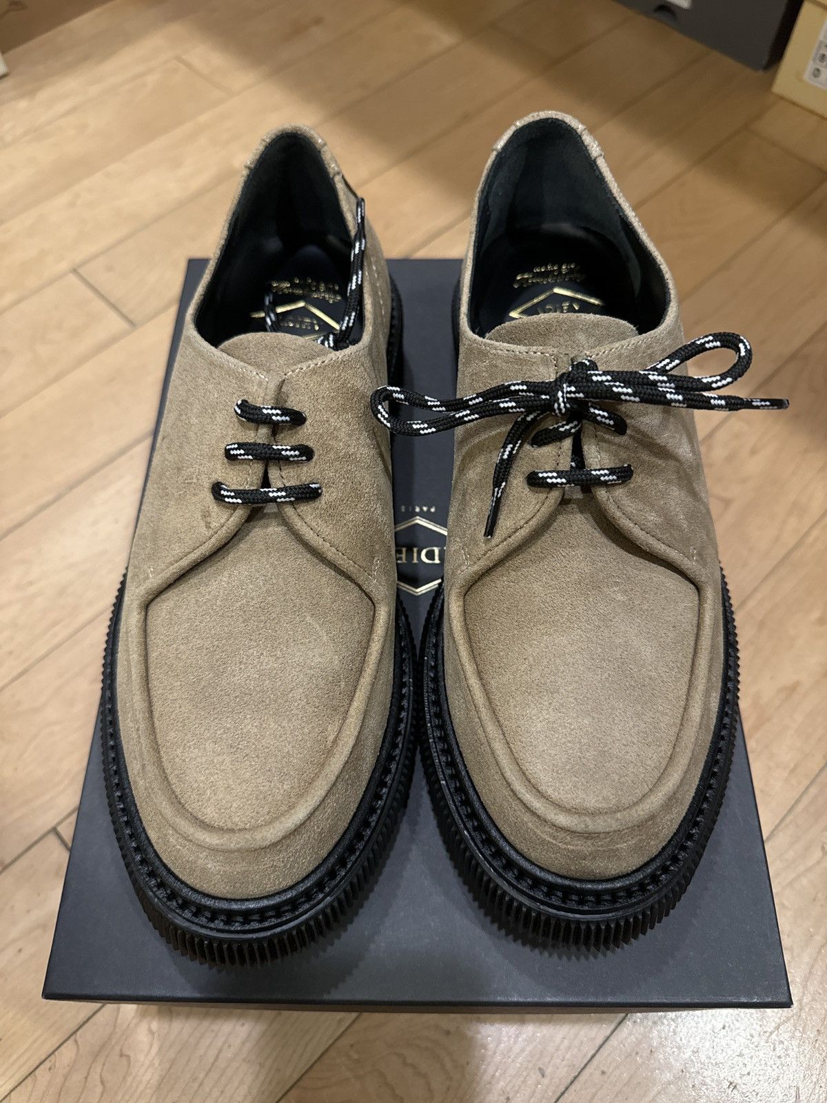 Adieu Paris × Mfpen Adieu mfpen type 179 suede sand brown Size US 8 / EU 41 - 4 Thumbnail