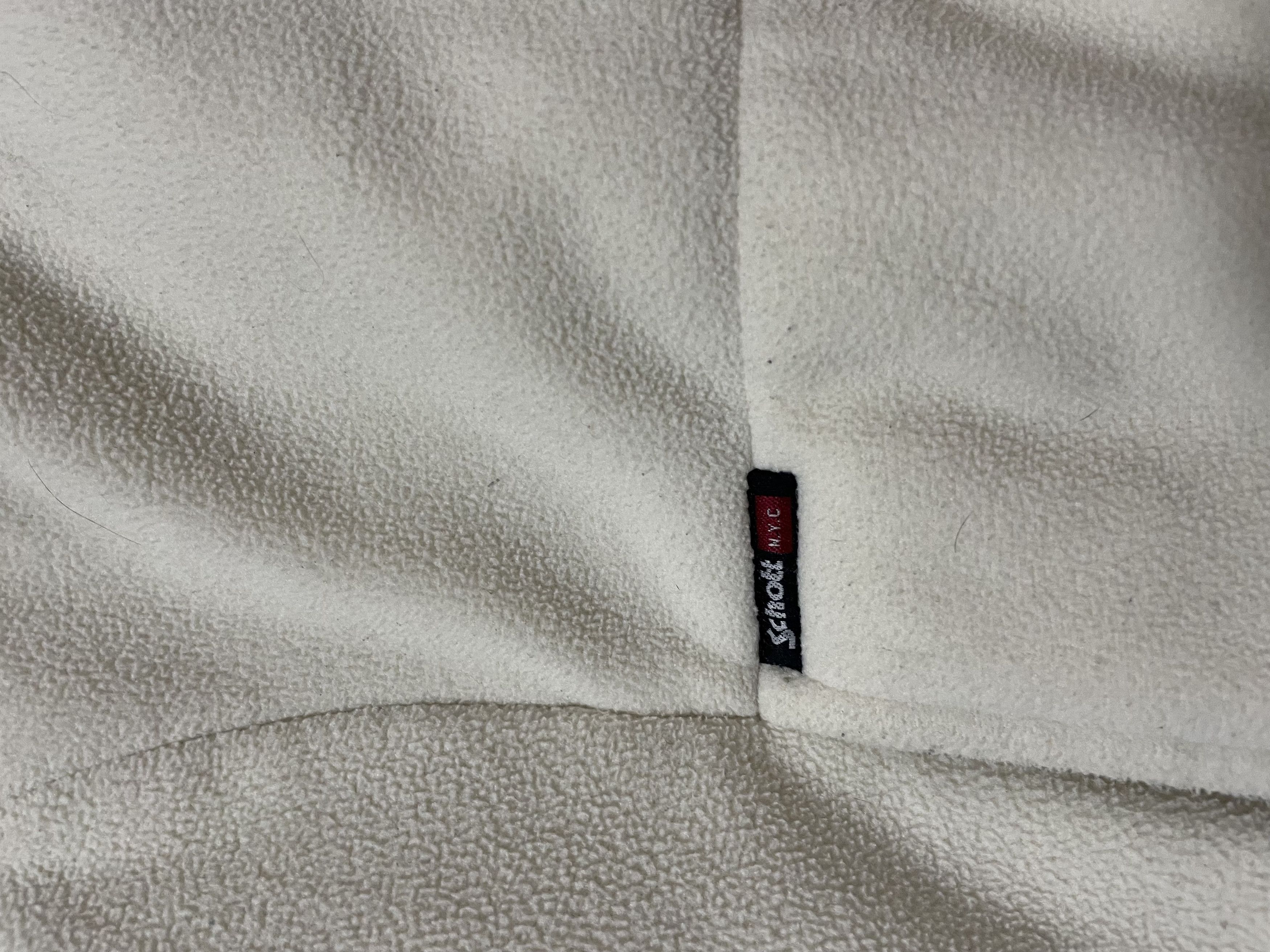 Schott White Schott Sherpa Fleece Zip Hoodie Size US L / EU 52-54 / 3 - 2 Thumbnail