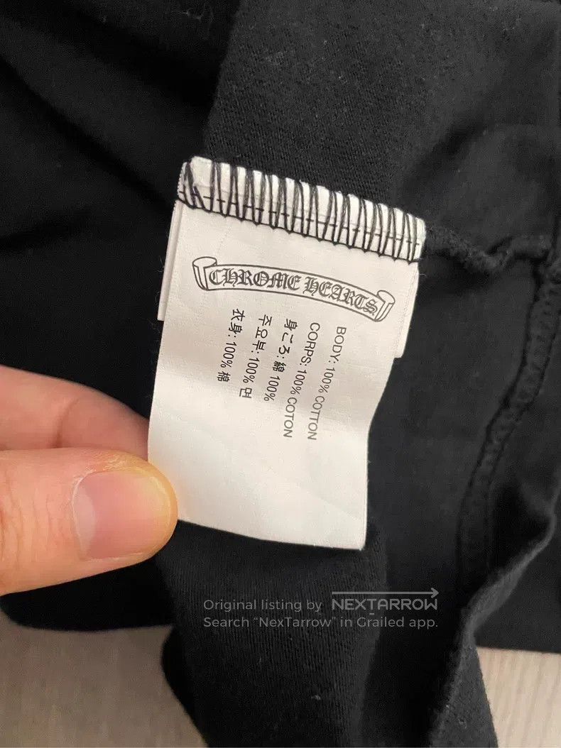Chrome Hearts CHROME HEARTS Size S Black horseshoe T-bar short sleeve t-s Size US S / EU 44-46 / 1 - 6 Thumbnail