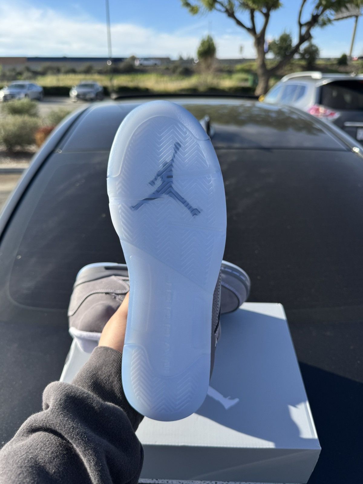 Jordan Brand Jordan 5 Retro Wolf Grey GS 5Y 2026 NEW FAST SHIPPING Size US 6.5 / IT 36.5 - 6 Thumbnail