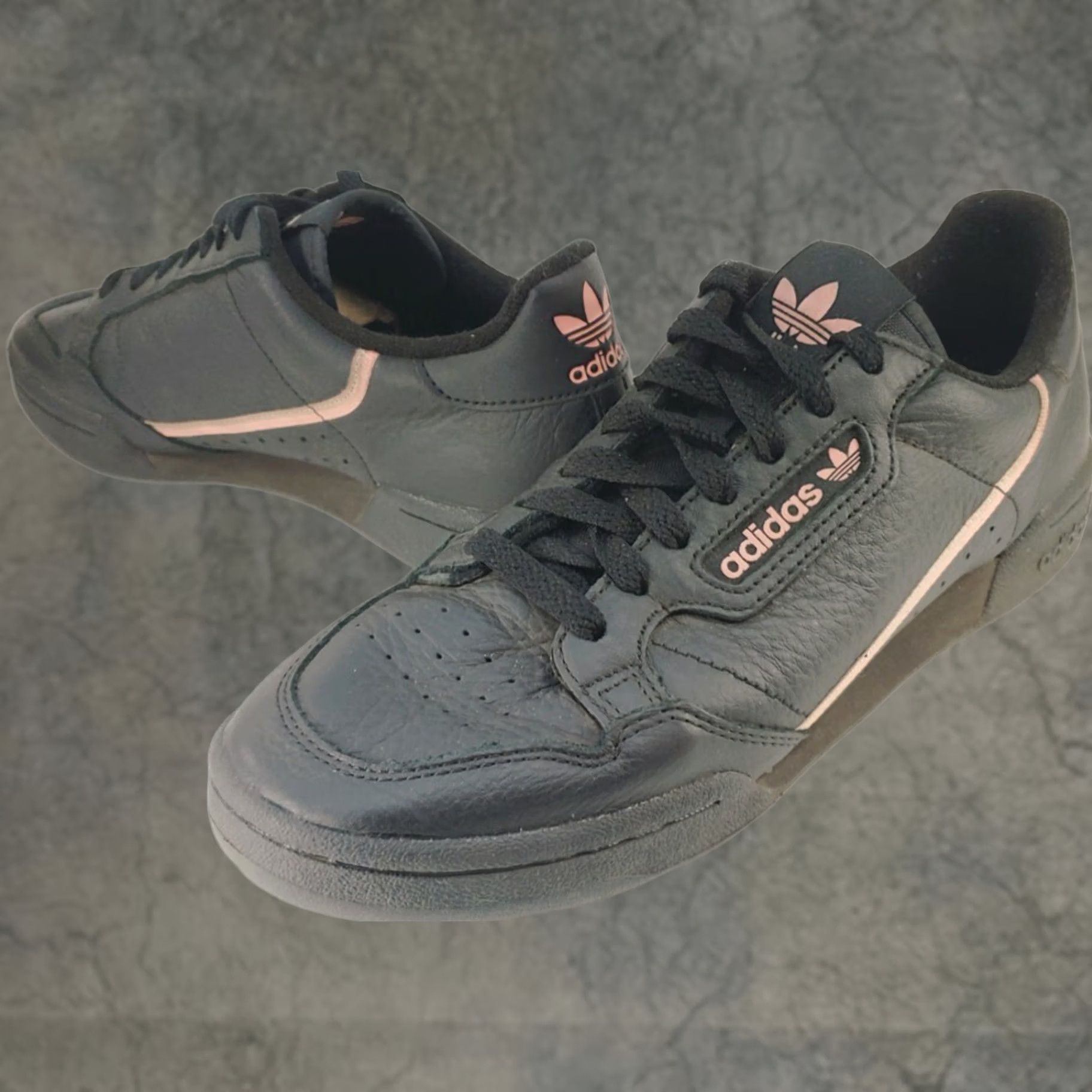 Adidas Adidas Continental 80 Black/Pink Women's 9.5 Sneaker Casual Running Workout Shoes Size US 10 / IT 40 - 1 Thumbnail