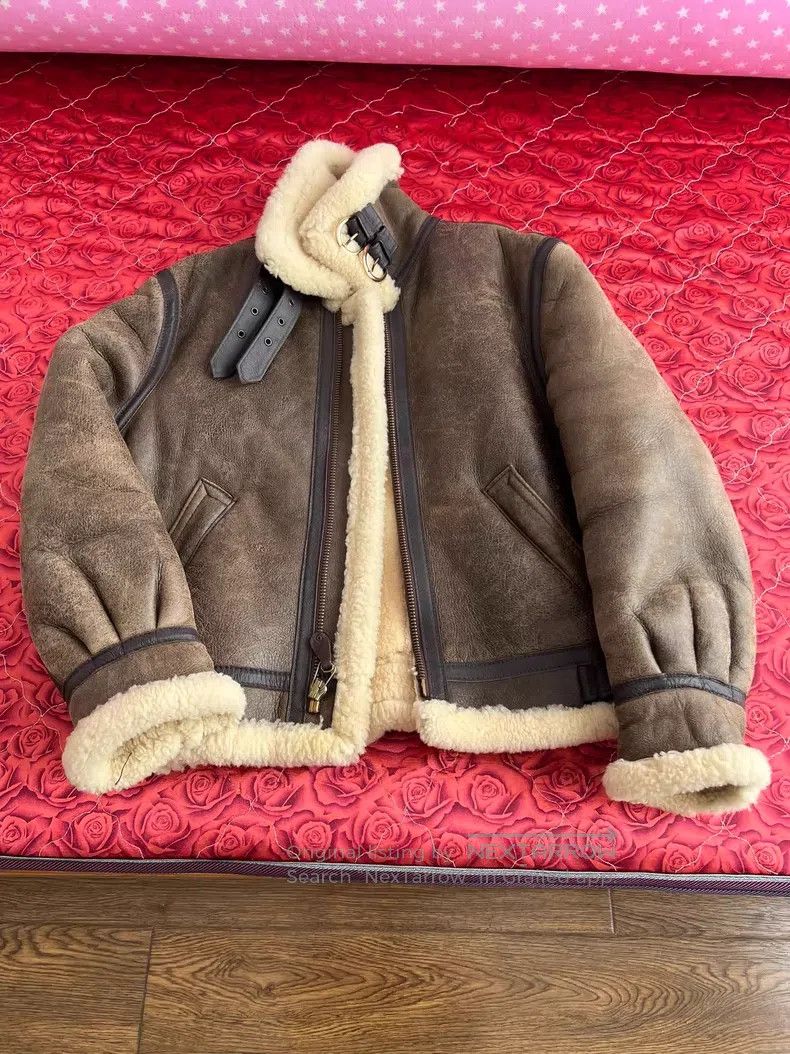 Schott Schott B-3 flying leather jacket Size US XL / EU 56 / 4 - 8 Thumbnail