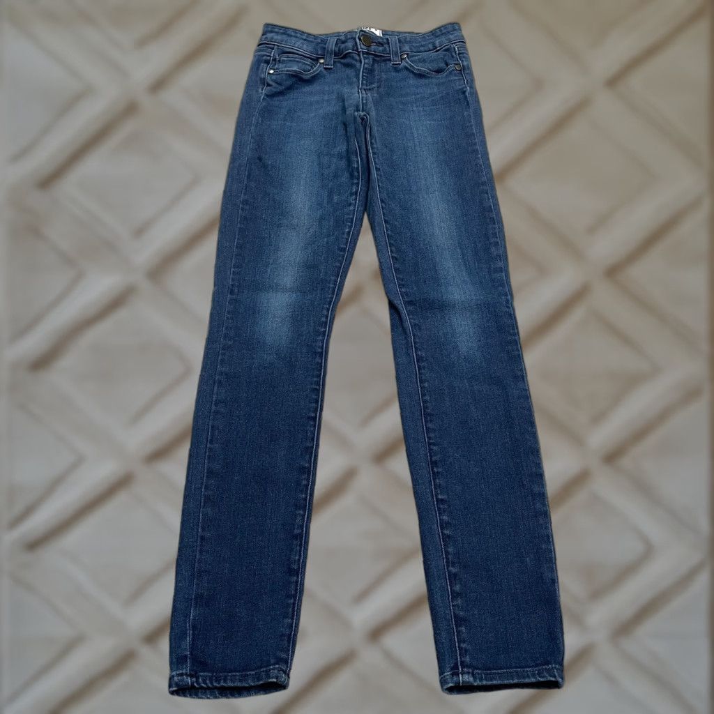 Paige VINTAGE Paige Verdugo Skinny Denim Jeans Womens 24 Blue Low Rise Stretch 29in Urban Style Women Size 42" / US 20 - 1 Thumbnail