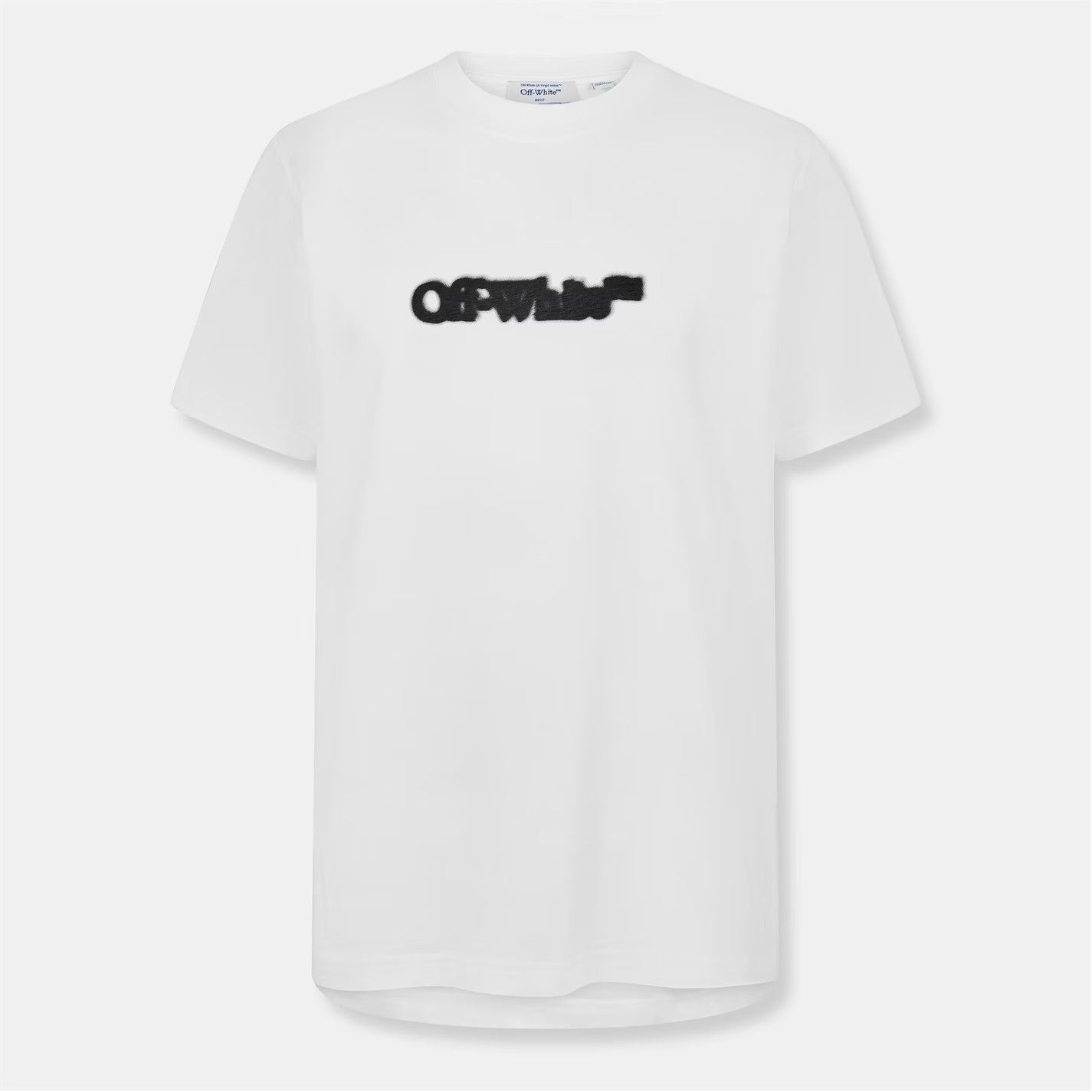 Off-White o1g2r1mq0226 Spray Arrow Arrow Logo Print T-Shirt In White Size US L / EU 52-54 / 3 - 1 Thumbnail