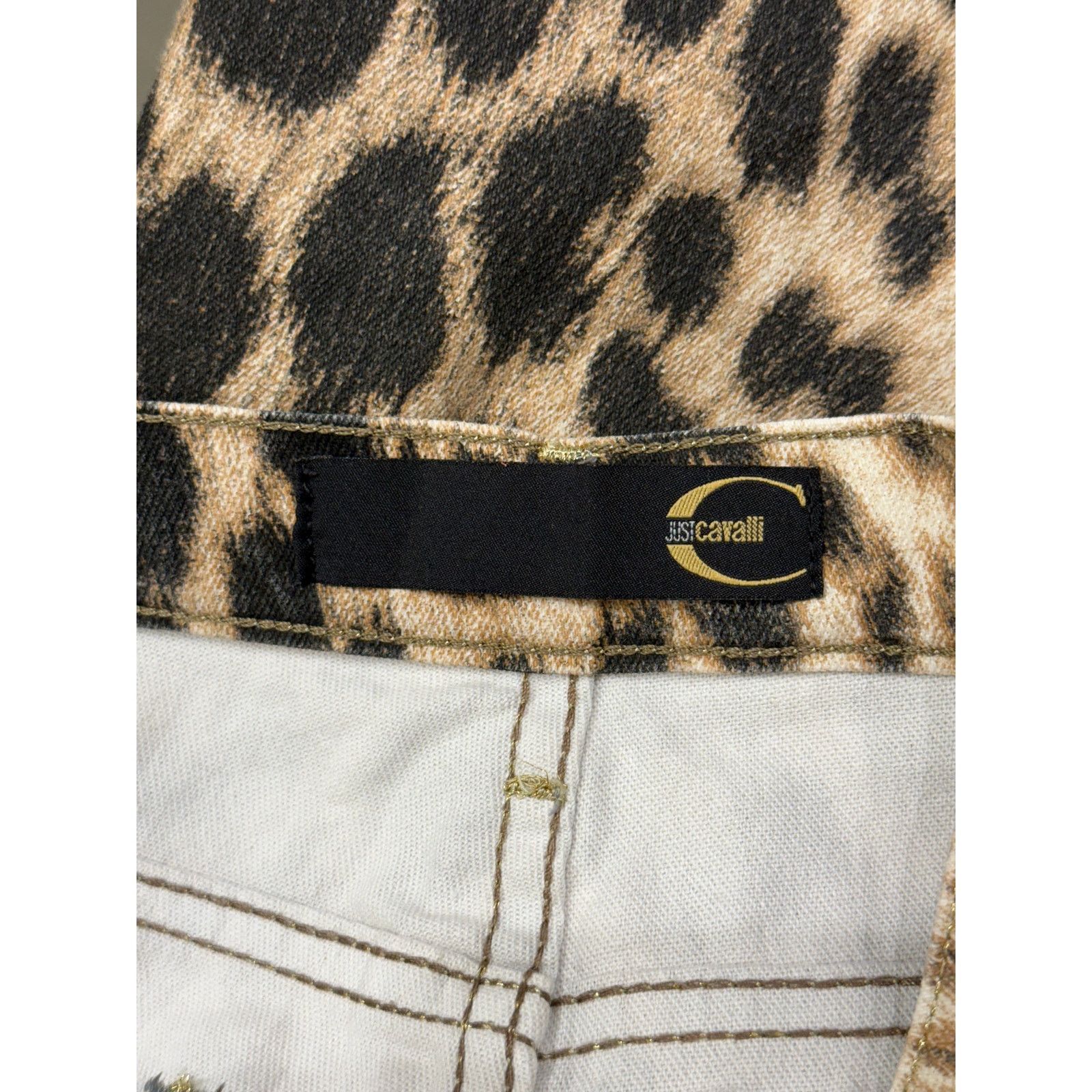 Roberto Cavalli 2000S Cavalli leopard print pants Size 29" - 7 Thumbnail