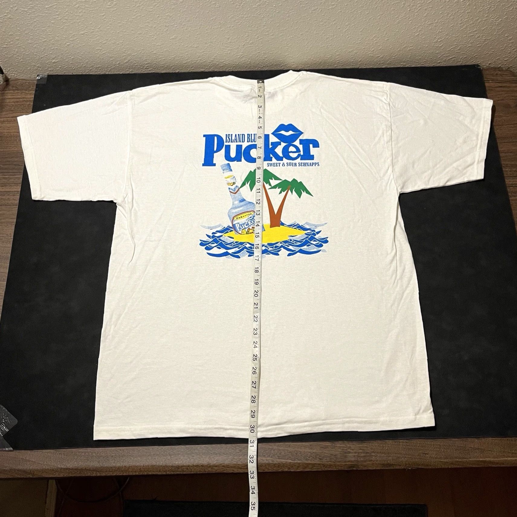 VINTAGE Murina Men's T-Shirt 90s Graphic Print Cotton Short Sleeve