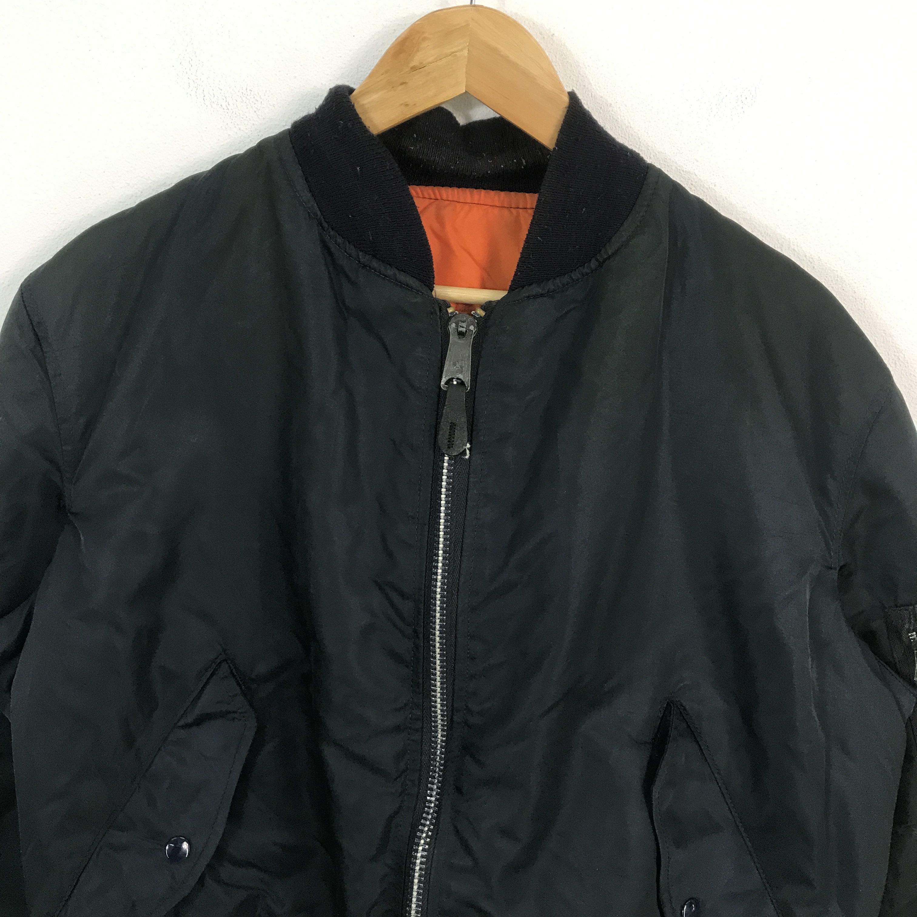 Alpha Industries Ma1 military Alpha industries Bomber jacket Size US XL / EU 56 / 4 - 3 Thumbnail