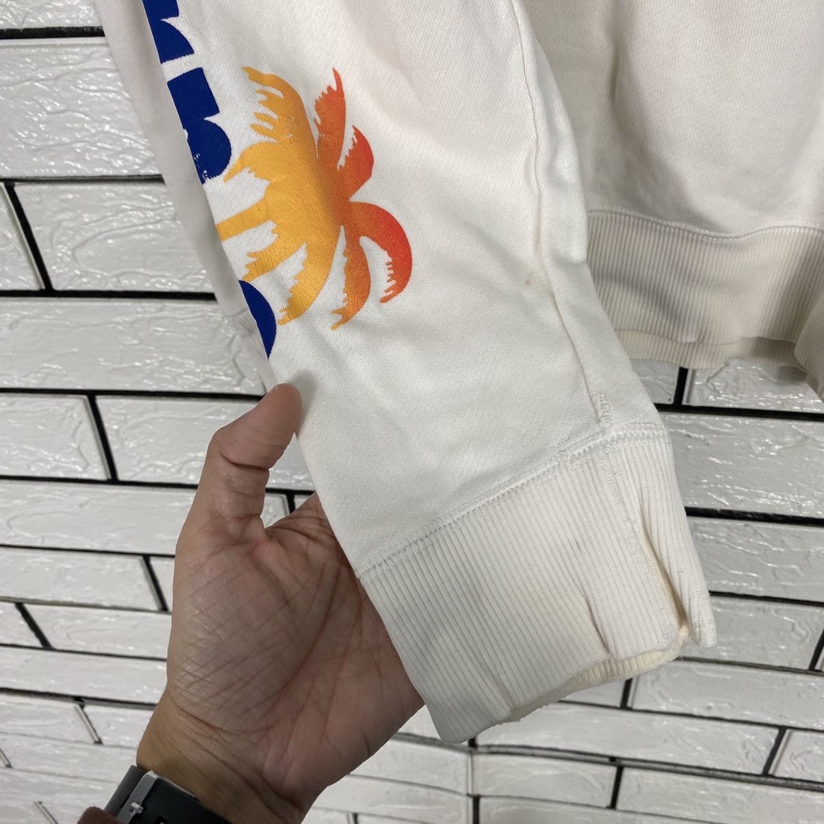 Japanese Brand 📌BZ California Sun Wear Psycho Palm Line Big Logo Size US M / EU 48-50 / 2 - 18 Thumbnail