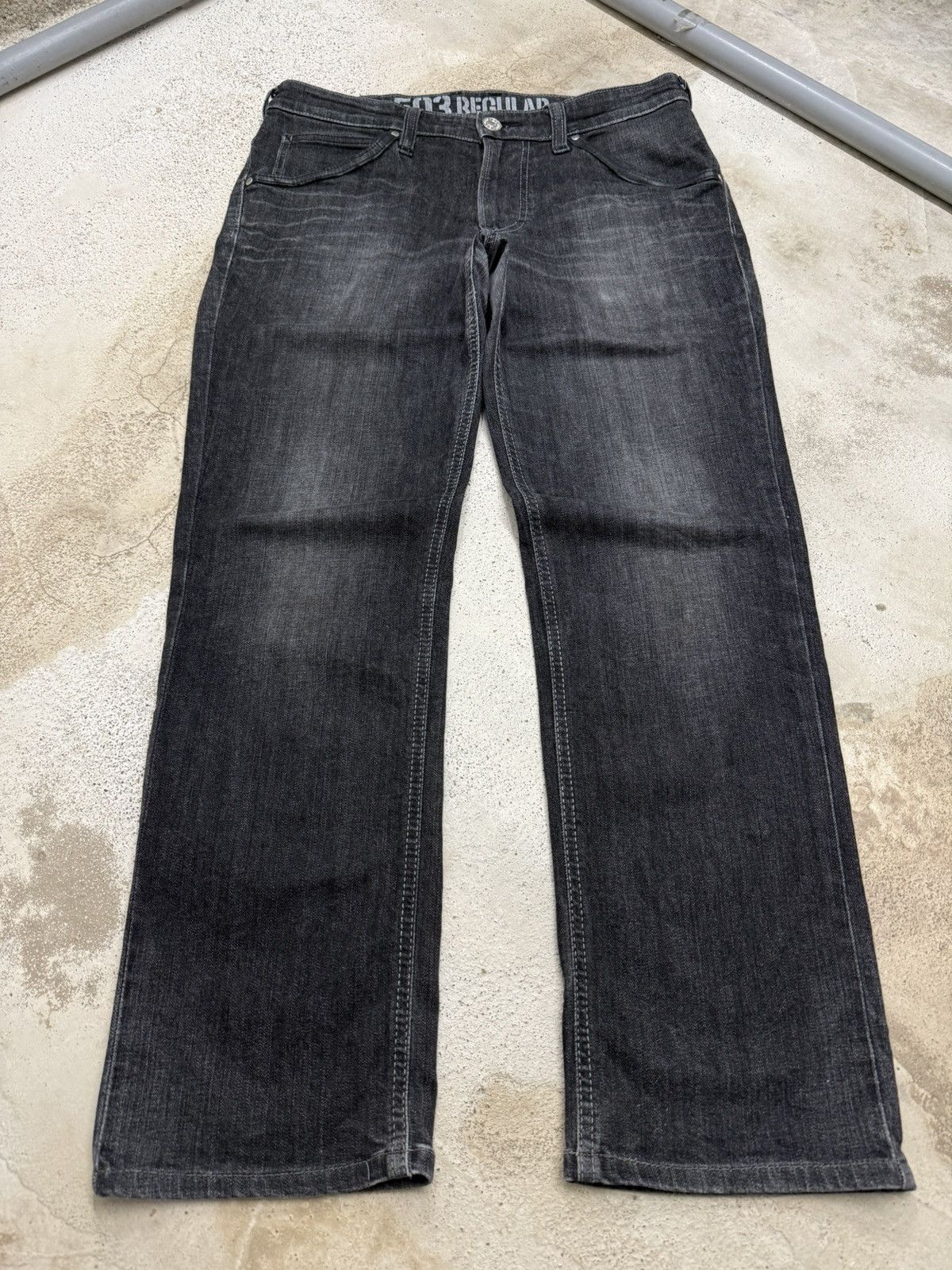 Edwin Edwin 503 Regular Edge of Blue Jeans Stretch Denim Pants Size US 32 / EU 48 - 1 Thumbnail