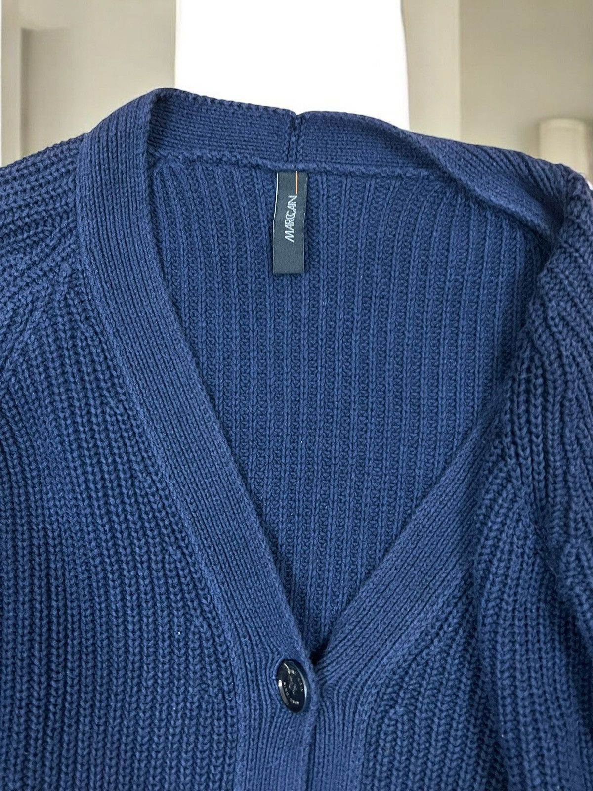 Other Marc Cain navy oversized cardigan size N2 / 36 Size S / US 4 / IT 40 - 5 Thumbnail