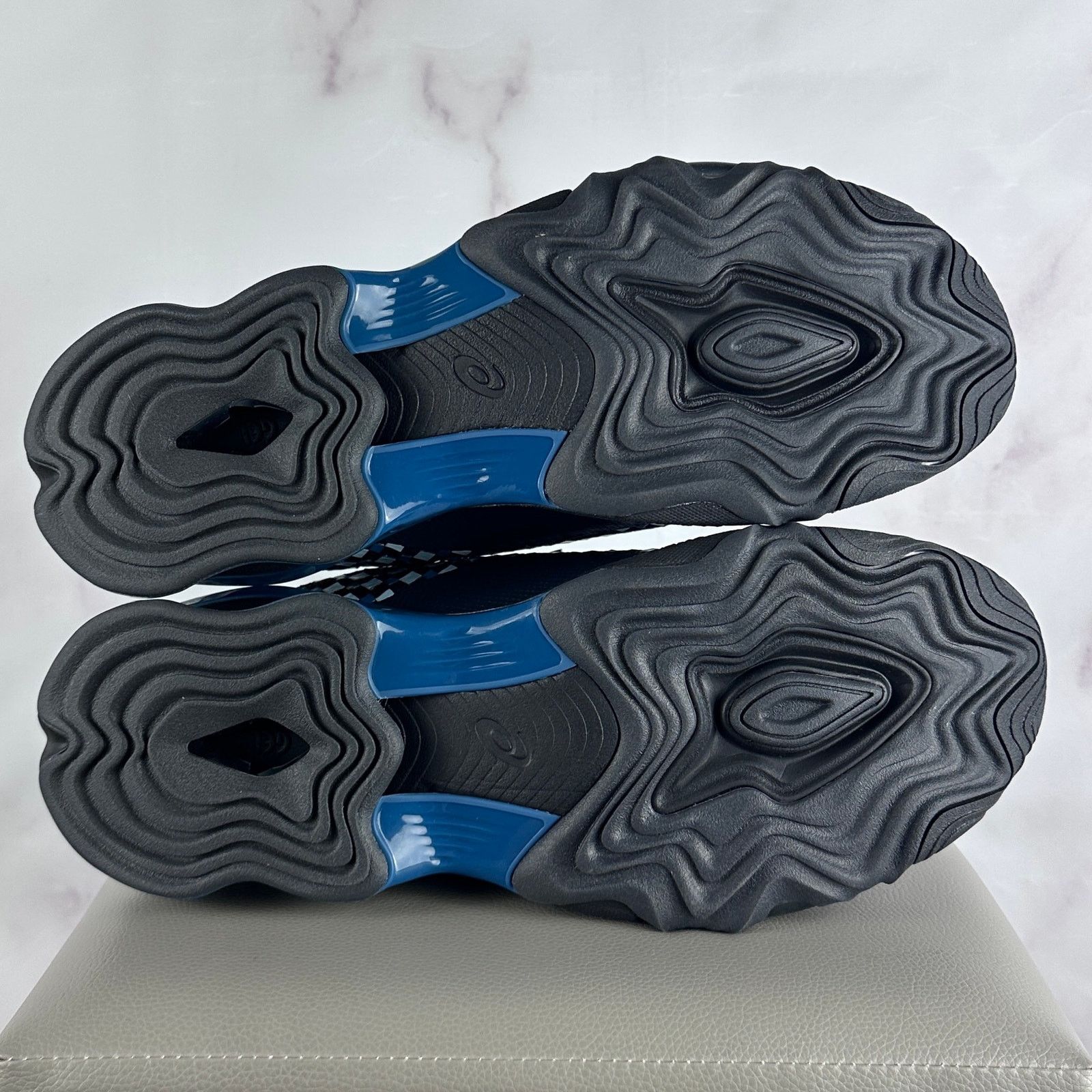 Asics × Kiko Kostadinov Novalis Gel-Styrax Graphite Grey Teal Mule Sneaker Size US 11.5 / EU 44-45 - 13 Thumbnail