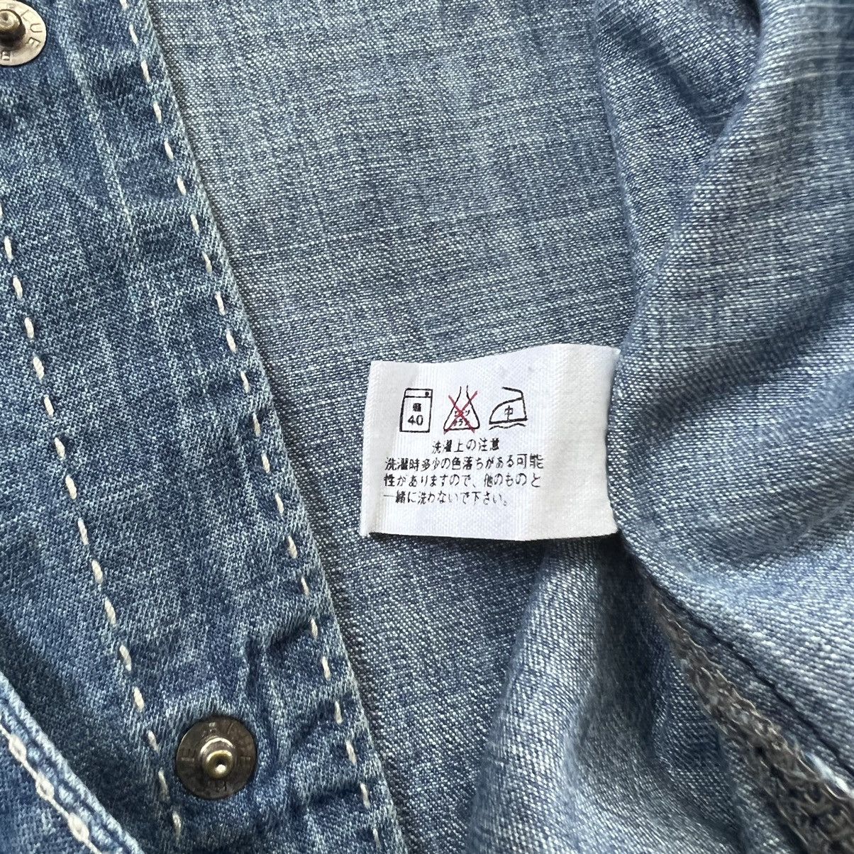 Blue Blue Japan Blue Blue Japan Kapital Style Indigo Denim Western Shirt Size US M / EU 48-50 / 2 - 10 Thumbnail