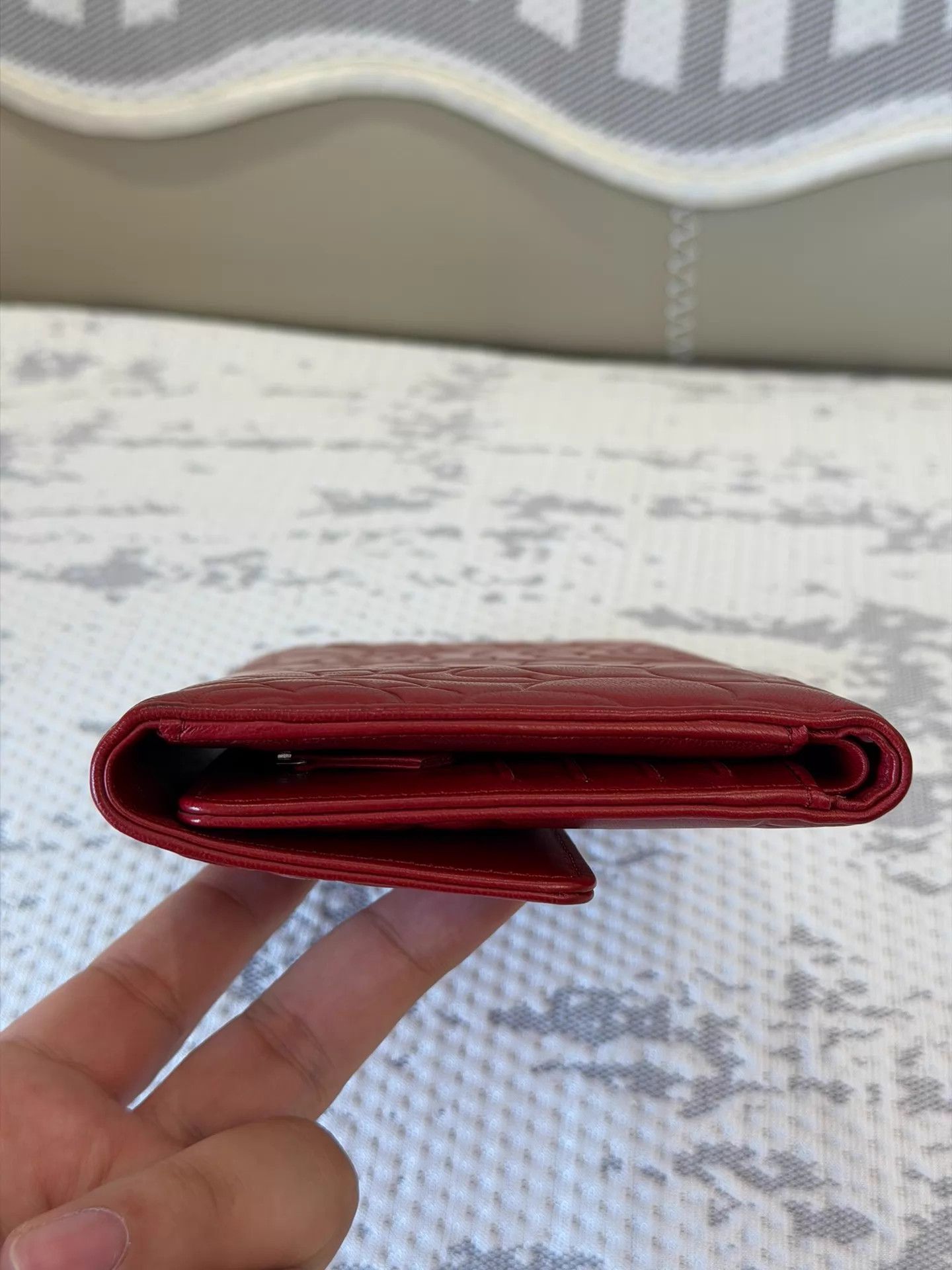 Chanel Chanel Lambskin Camellia Long Wallet Size ONE SIZE - 4 Thumbnail