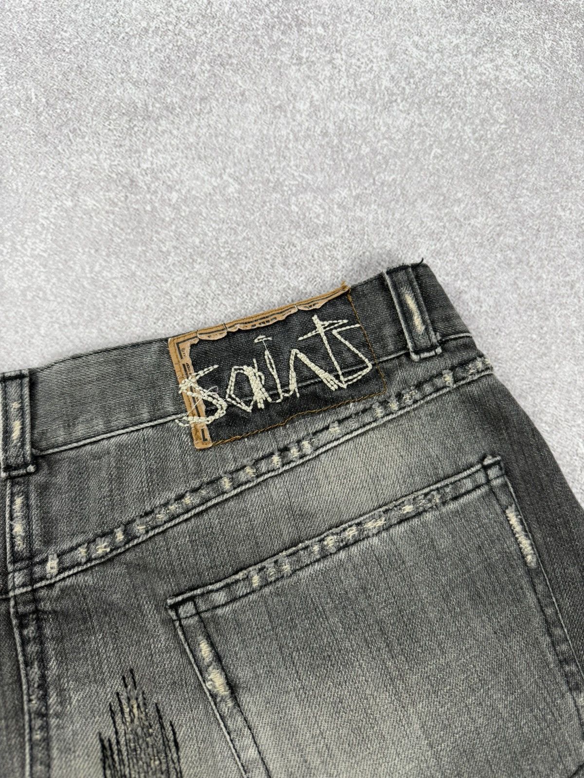 Allsaints Allsaints Distressed Denim Mini Skirts Size M Size 26" / US 2 / IT 38 - 11 Thumbnail
