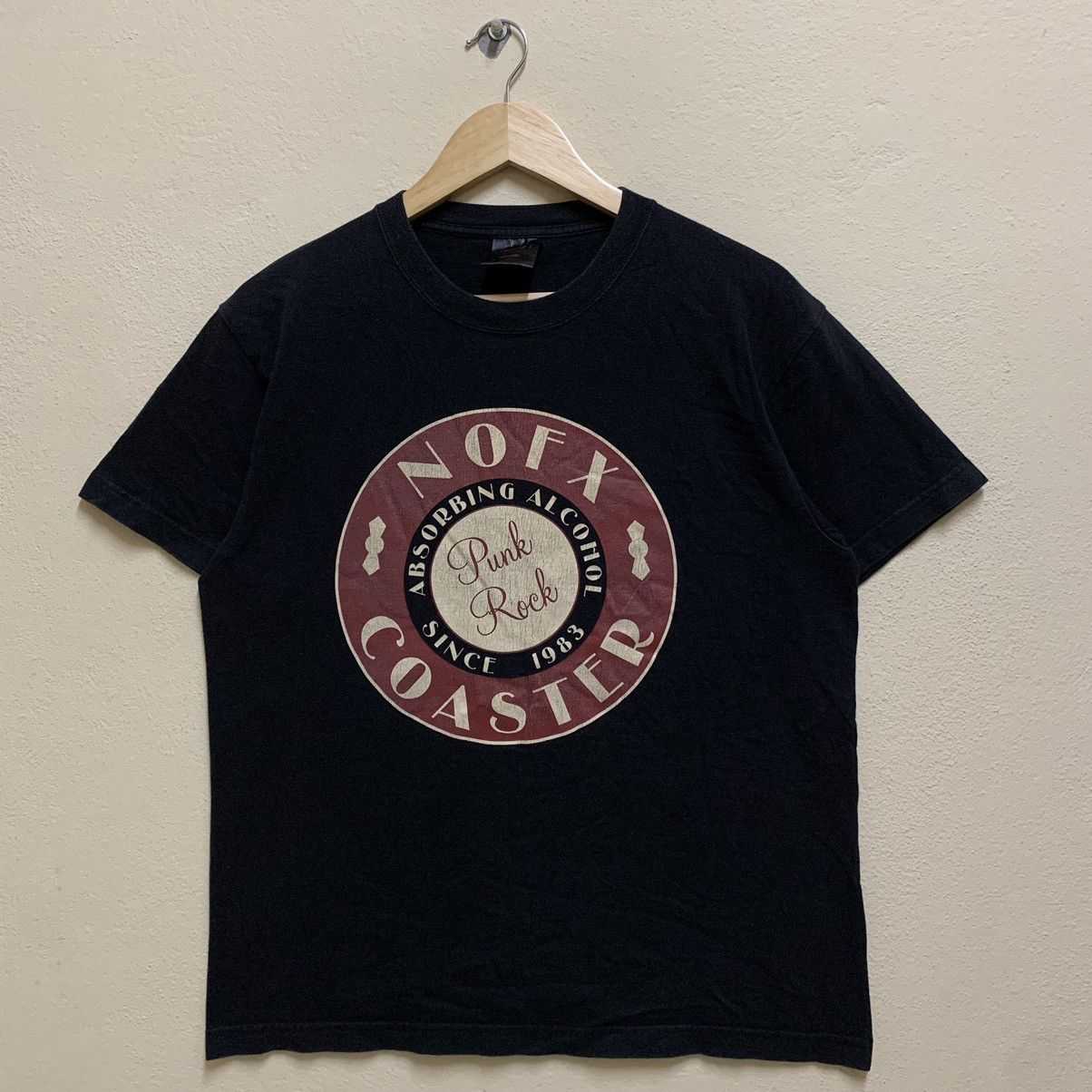 Band Tees × Vintage Vintage NOFX Absorbing Alchohol Japan tour T-shirt Size US M / EU 48-50 / 2 - 1 Thumbnail