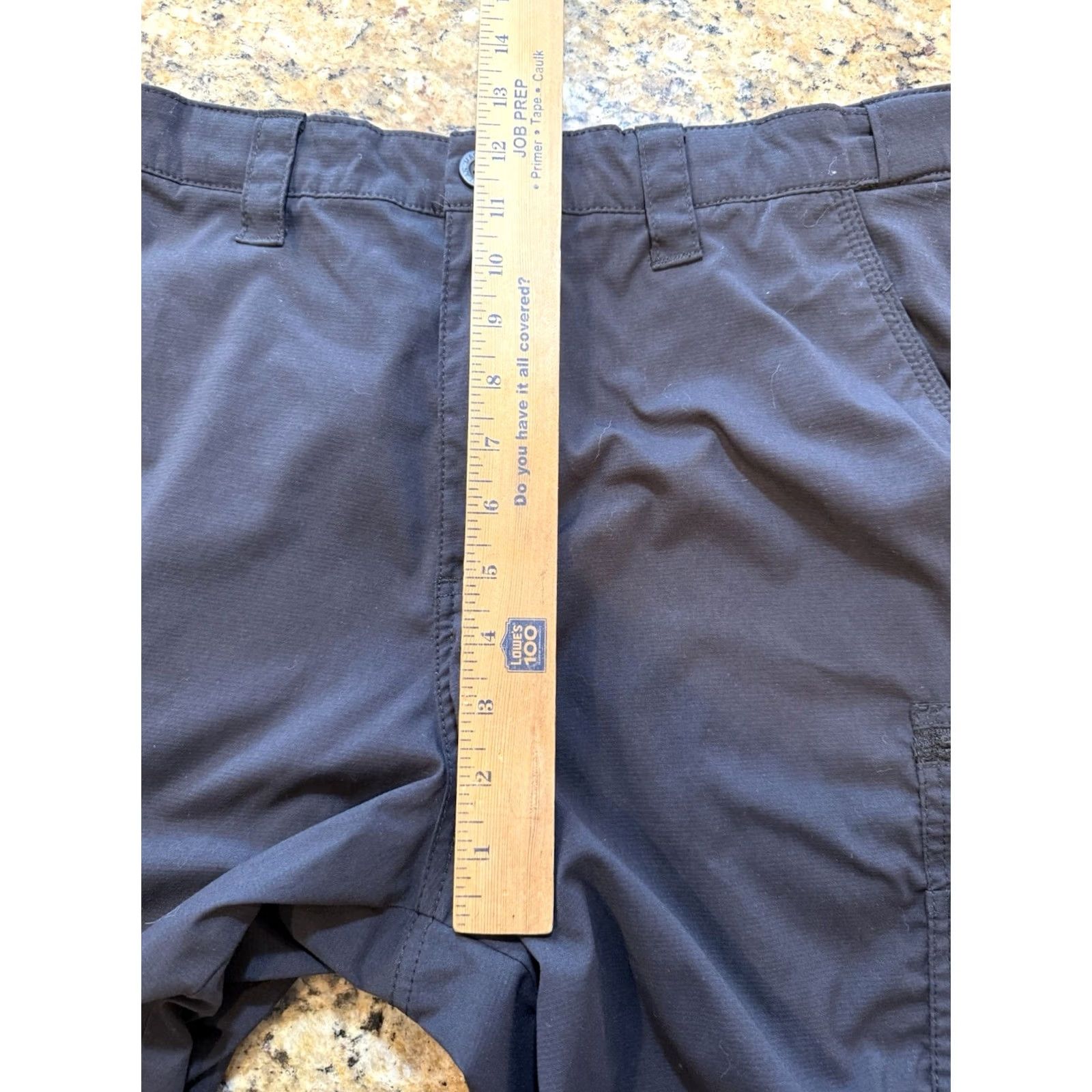 Vintage Magellan Outdoor Men Bermuda Shorts L Black Water Repellent Fishing Shorts Size US 33 - 3 Thumbnail