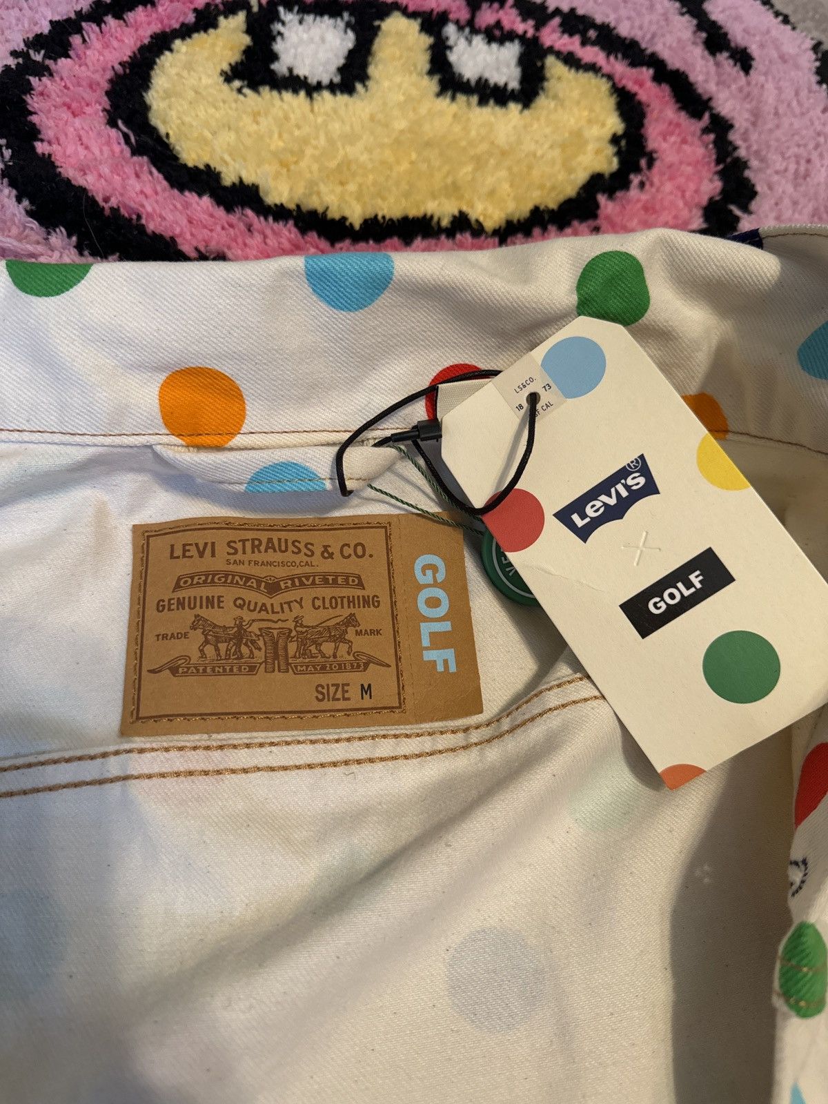 Golf Wang Golf wang x Levi denim jacket Size US M / EU 48-50 / 2 - 3 Thumbnail