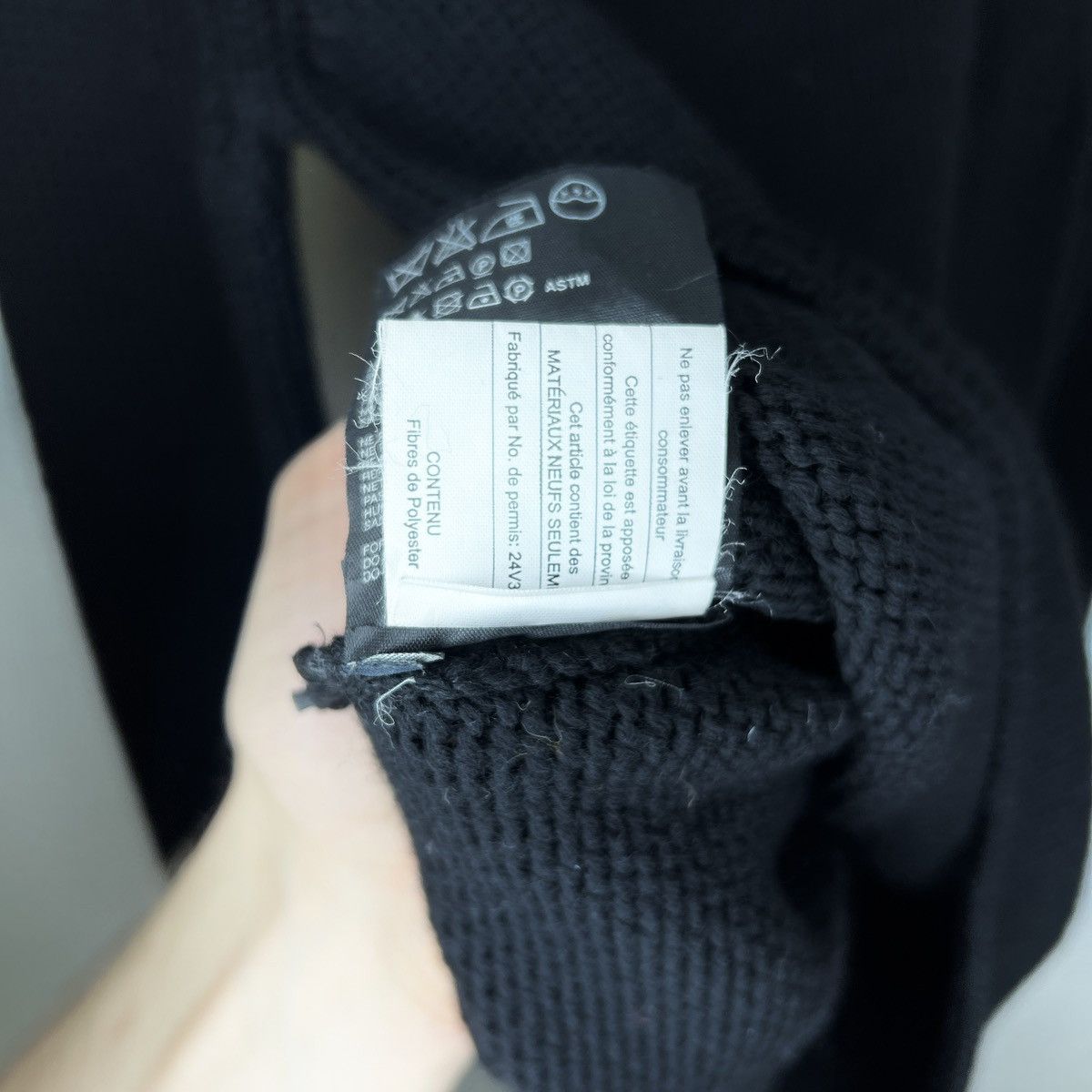 Prada Prada Sweater Knitwear Turtleneck Black Wool Nylon Size M / US 6-8 / IT 42-44 - 8 Thumbnail