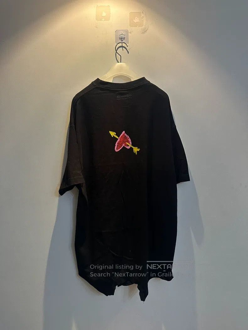 Vetements VETEMENTS Slogan Logo Heart Short Sleeve Size US S / EU 44-46 / 1 - 2 Thumbnail