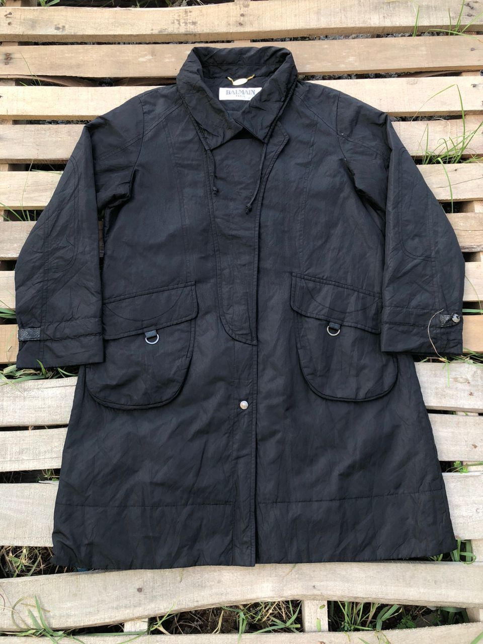 Balmain Vintage Balmain Paris Long Jacket Monogram Size US M / EU 48-50 / 2 - 1 Thumbnail