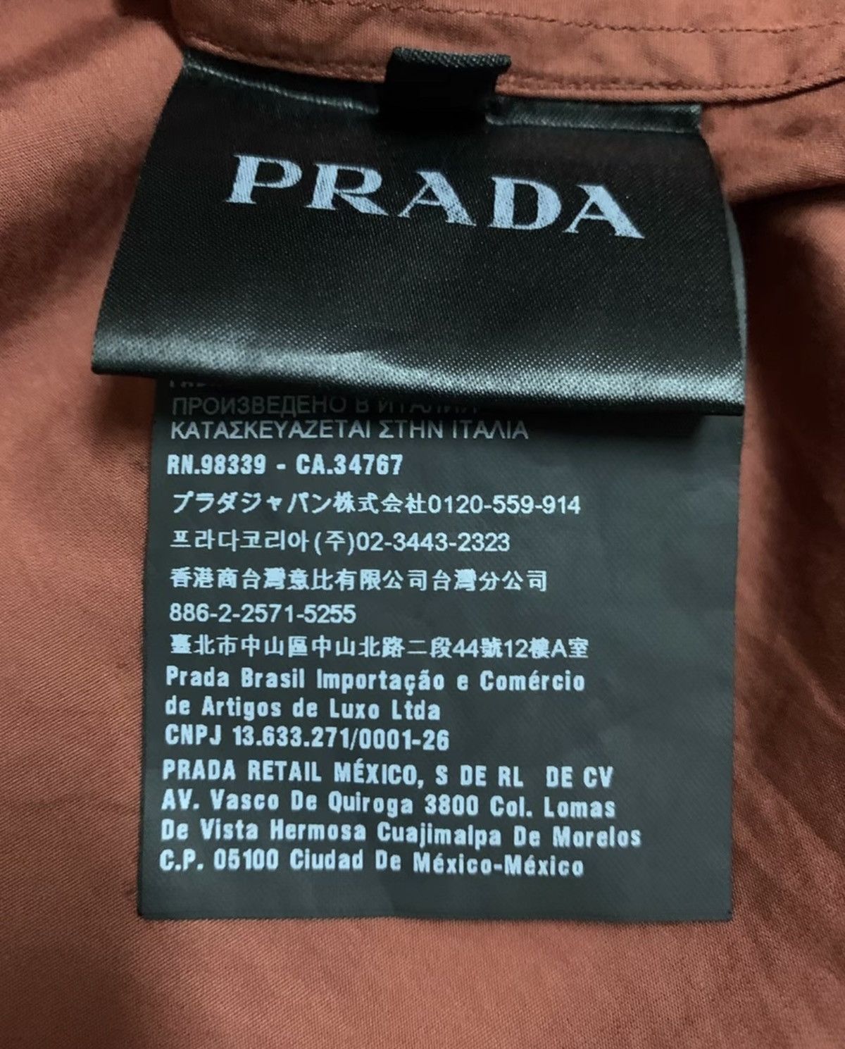 Prada [PRADA] Contrast Trim Straight Hem Shirt Size US L / EU 52-54 / 3 - 3 Thumbnail
