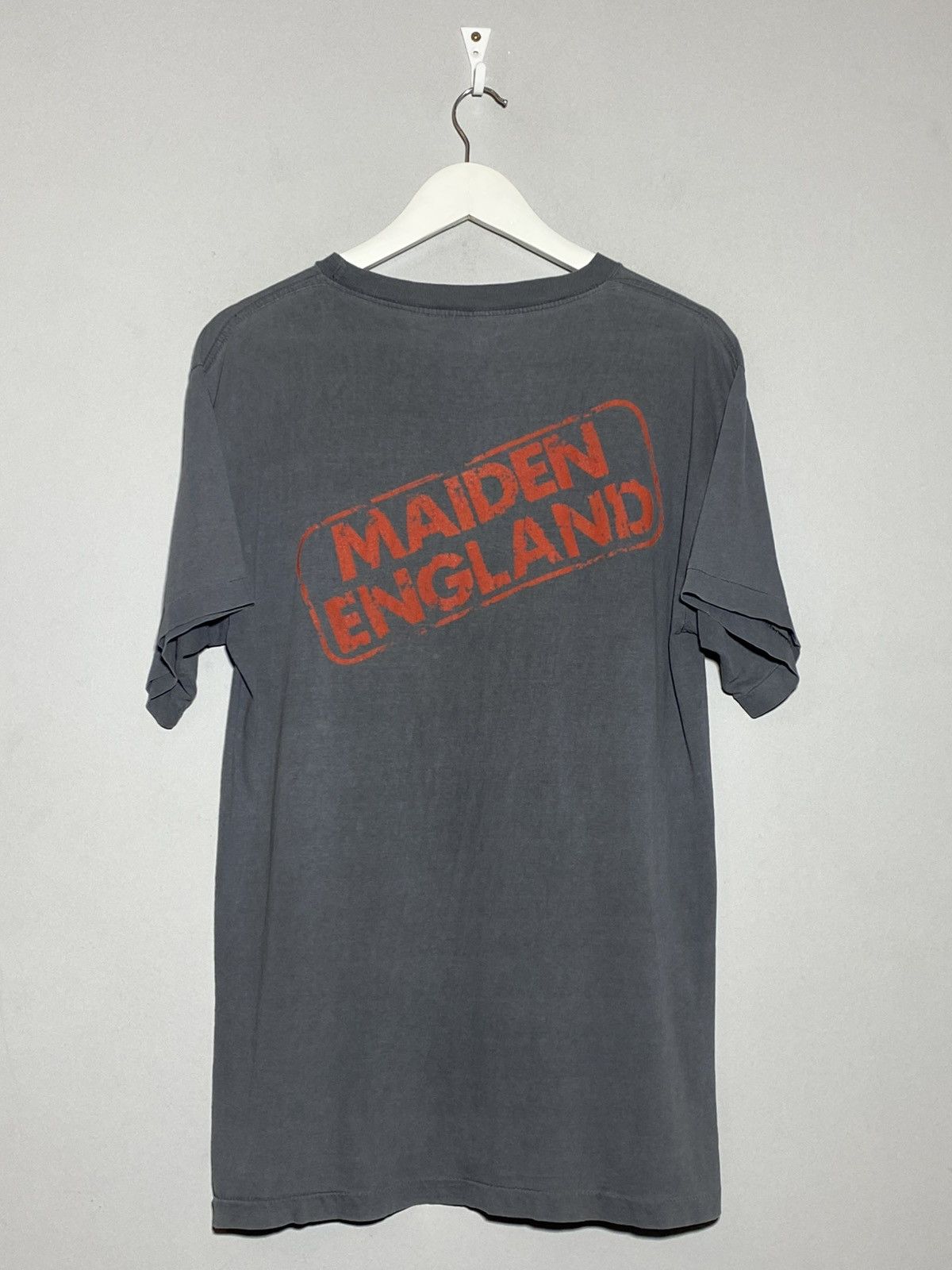 Iron Maiden 1988 Iron Maiden England Vintage Rock Band Tour T-Shirt Tee Size US L / EU 52-54 / 3 - 2 Thumbnail