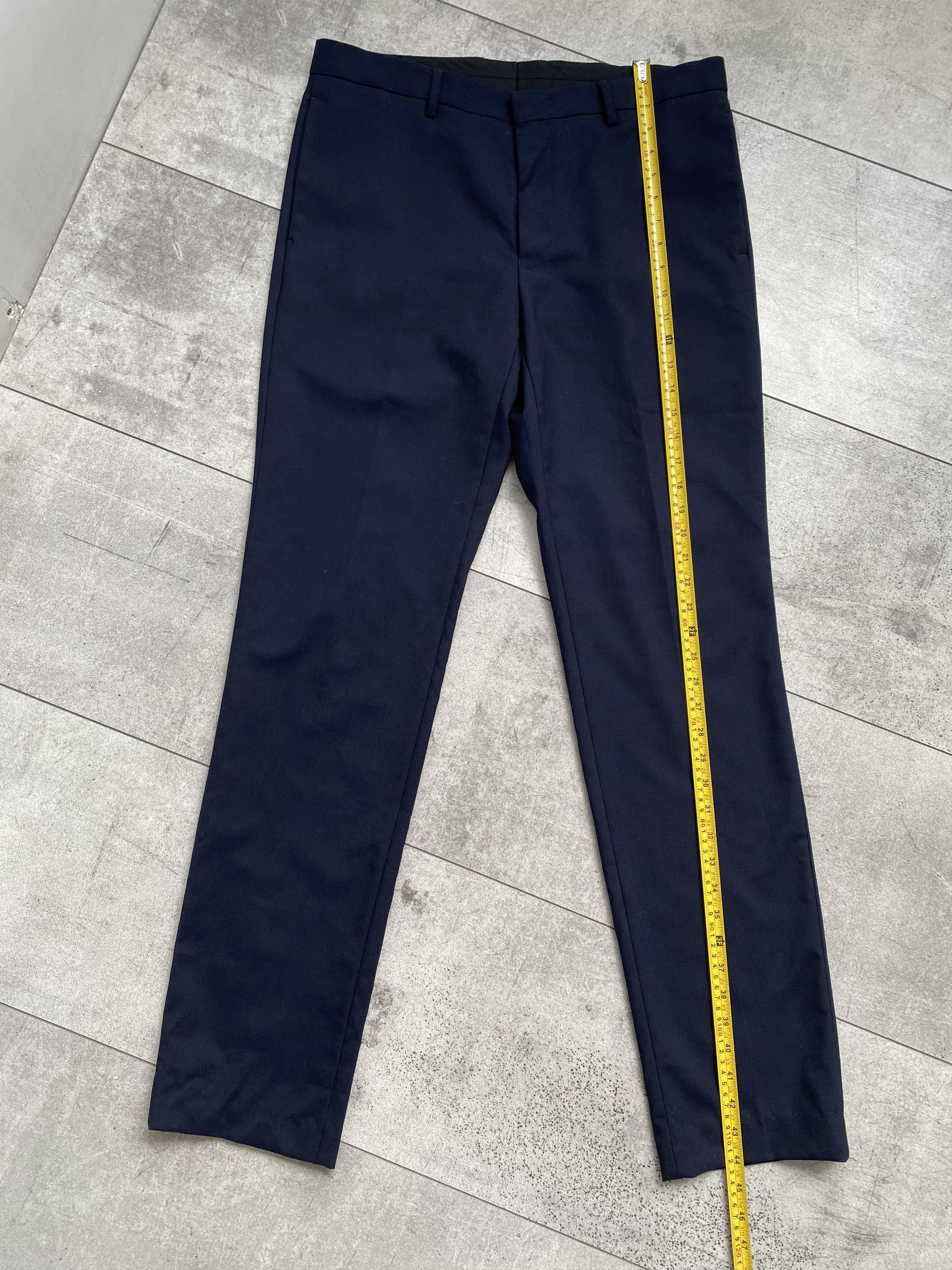 Dior DIOR Uniform Tailored Wool Classic Trousers Size 44S - 11 Thumbnail