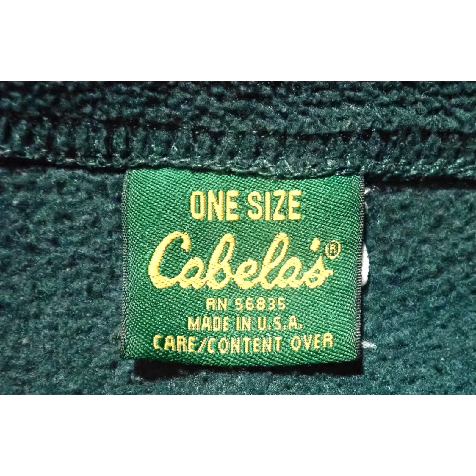 Vintage VINTAGE Cabela's Full Body Sleep Sack One Size Men's Green Fleece Pajama Zip Up Pocketed USA Made Size US M / EU 48-50 / 2 - 3 Thumbnail