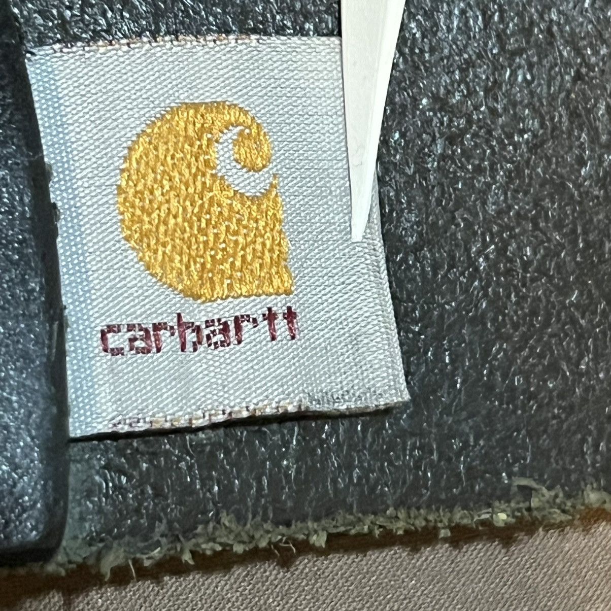 Carhartt Carhartt Leather Brown Belt Mens Sz 42 Buckle Distressed Size 42 - 4 Thumbnail
