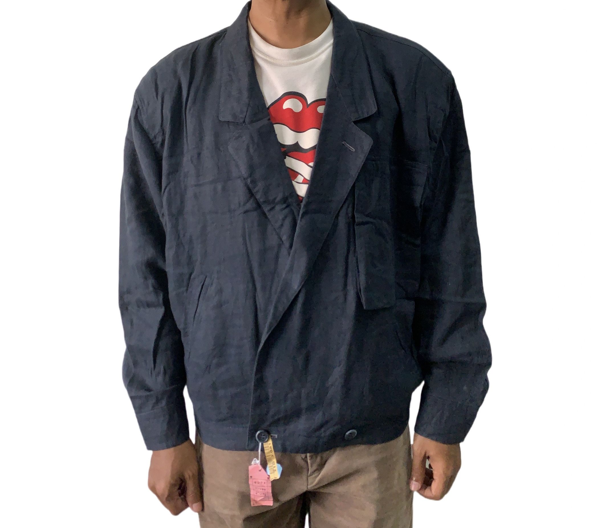 Issey Miyake Vtg Issey Miyake Men Jacket Cardigan Style Made in Japan Size US M / EU 48-50 / 2 - 21 Thumbnail