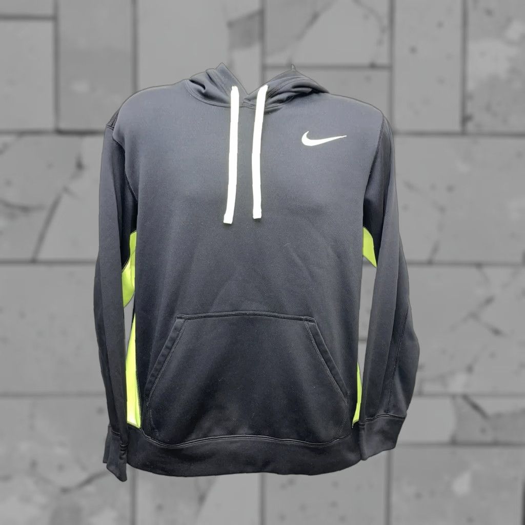 Nike Nike Therma-Fit Black/Neon Pullover Hoodie Mens M Size US M / EU 48-50 / 2 - 1 Thumbnail