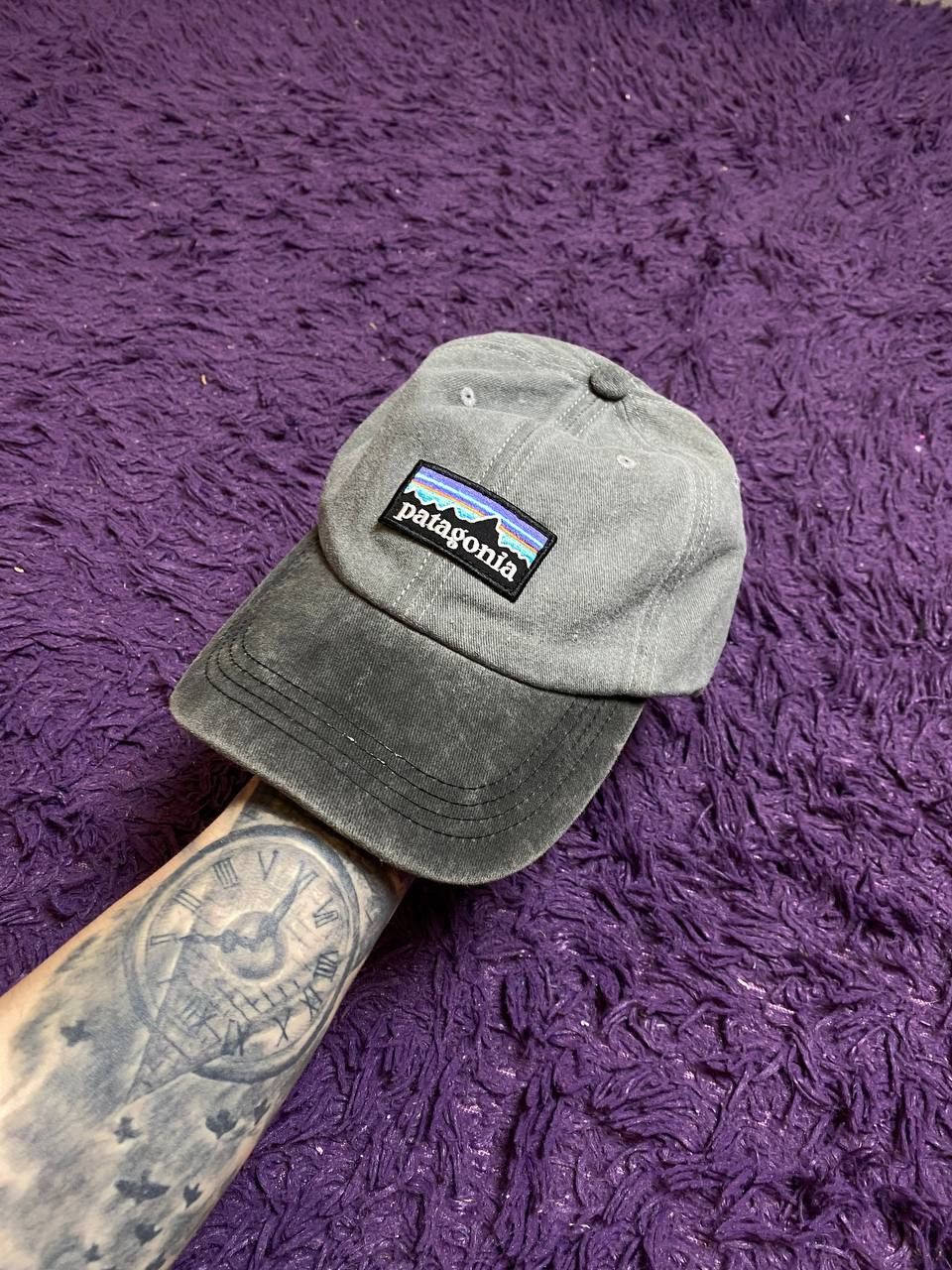 Patagonia × Vintage Vintage Patagonia Cap Snapback Big Logo Streetwear Y2K Size ONE SIZE - 5 Thumbnail