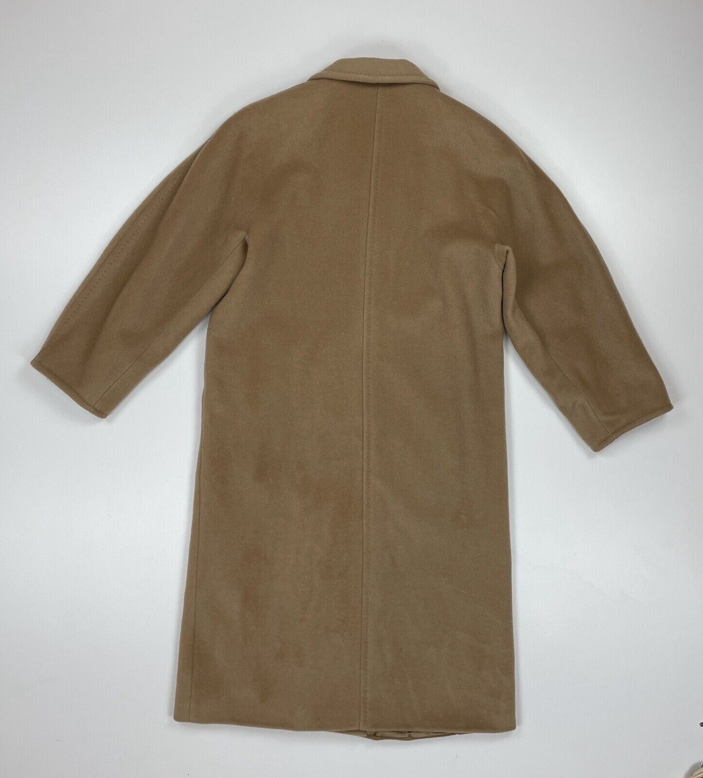 Max Mara Vintage Max Mara Iconic Camel Coat Double Breasted Cashmere Size S / US 4 / IT 40 - 17 Thumbnail