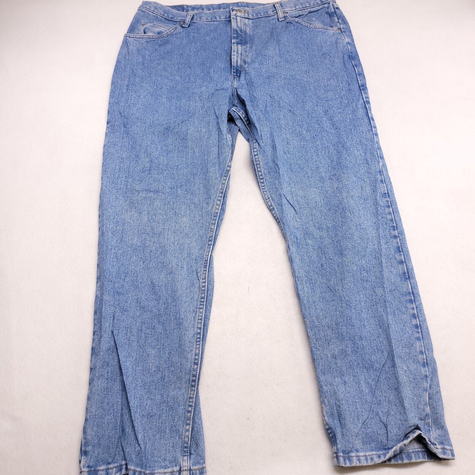 Wrangler Wrangler Casual Button Zip Denim Jeans Mens Size 42x32 Blue Size US 42 / EU 58 - 2 Thumbnail