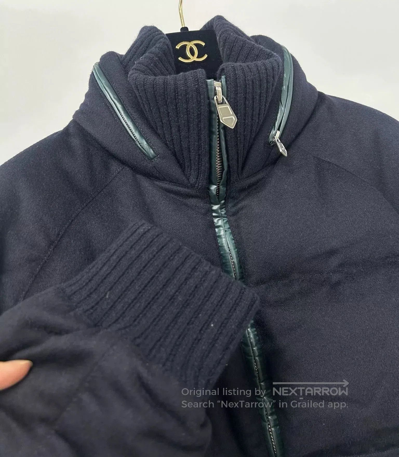 Hermes Hermes Men's Waterproof Down Jacket. Size US XL / EU 56 / 4 - 4 Thumbnail