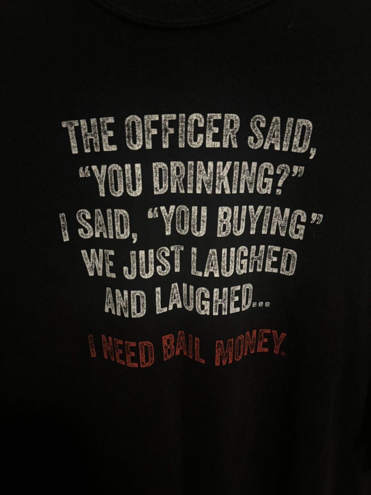 Vintage 90s Vintage Humor Drinking Graphic Tee Size US XXL / EU 58 / 5 - 3 Thumbnail