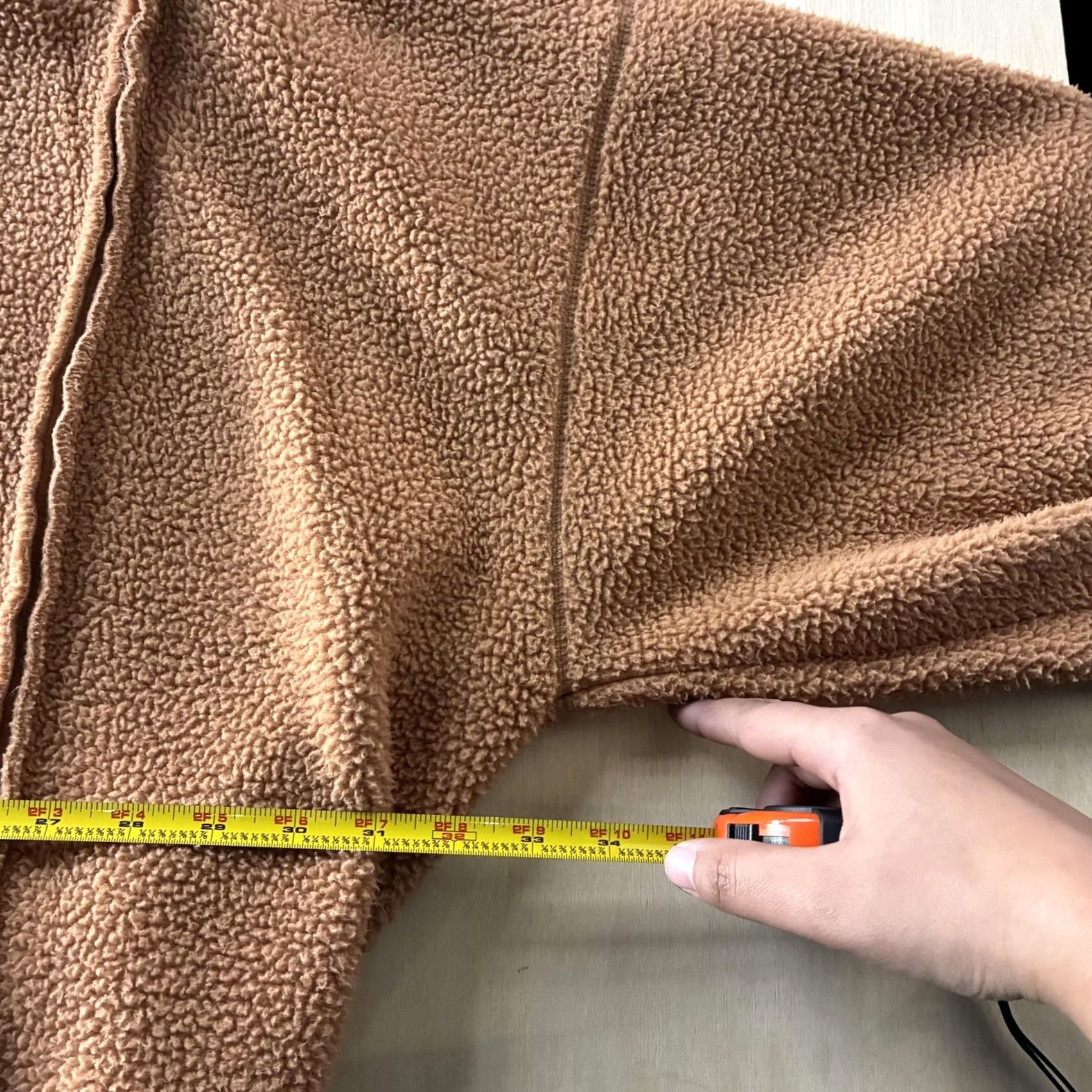 Vintage We The Free Sweatshirt Womens S Brown Oversized Fleece Pullover Balloon Sleeve Size S / US 4 / IT 40 - 5 Thumbnail
