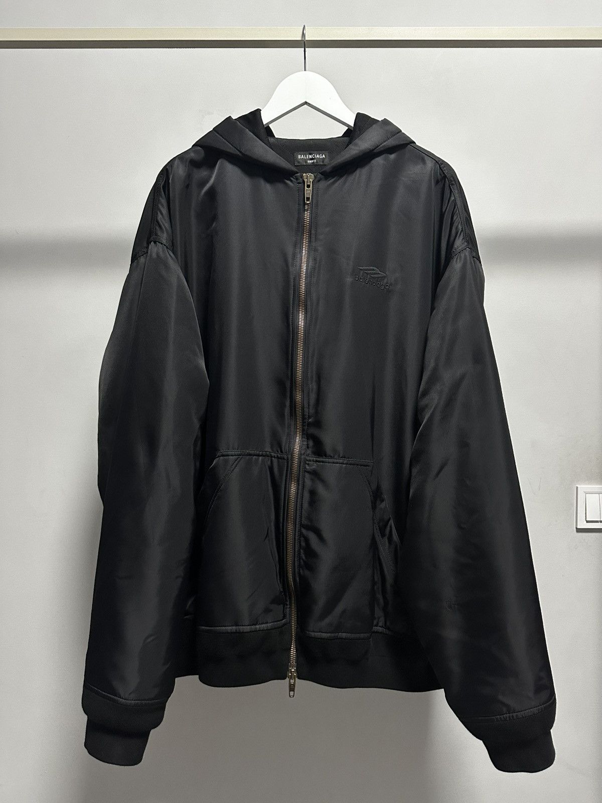 Balenciaga 3b tech bomber jacket