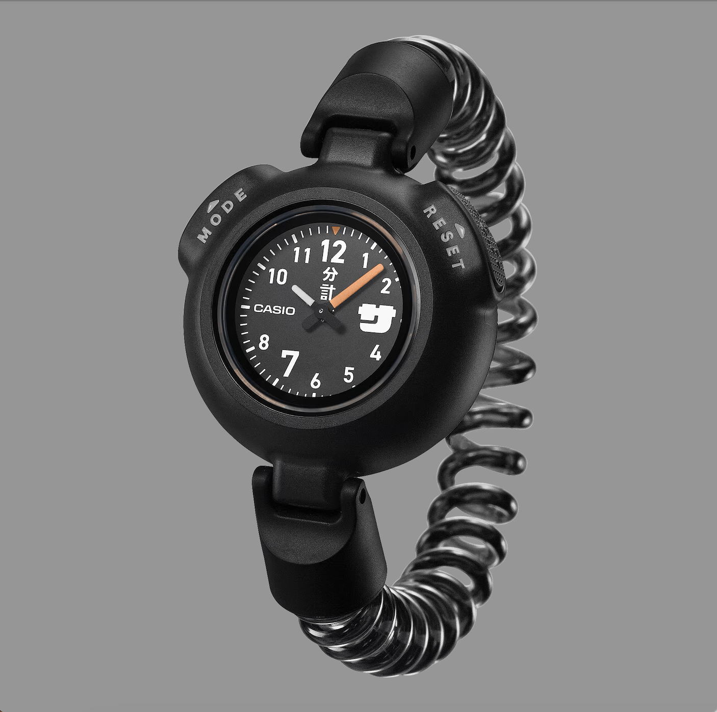 Japanese Casio Sauna Wrist Watch Sadokei Black