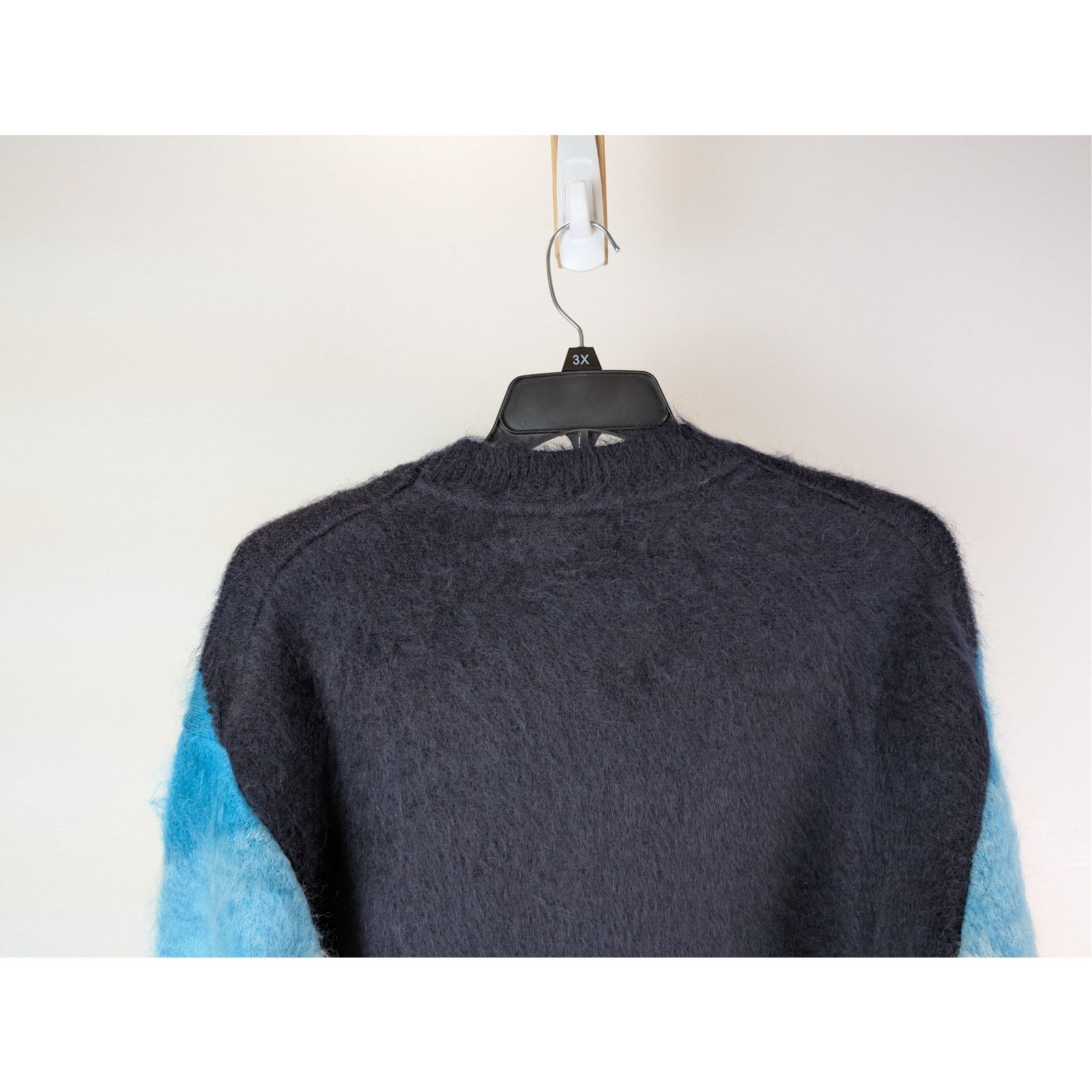 Bottega Veneta o1rshd1 wool mohair chevron jumper Knitwear Sweatshirt Size US M / EU 48-50 / 2 - 11 Thumbnail