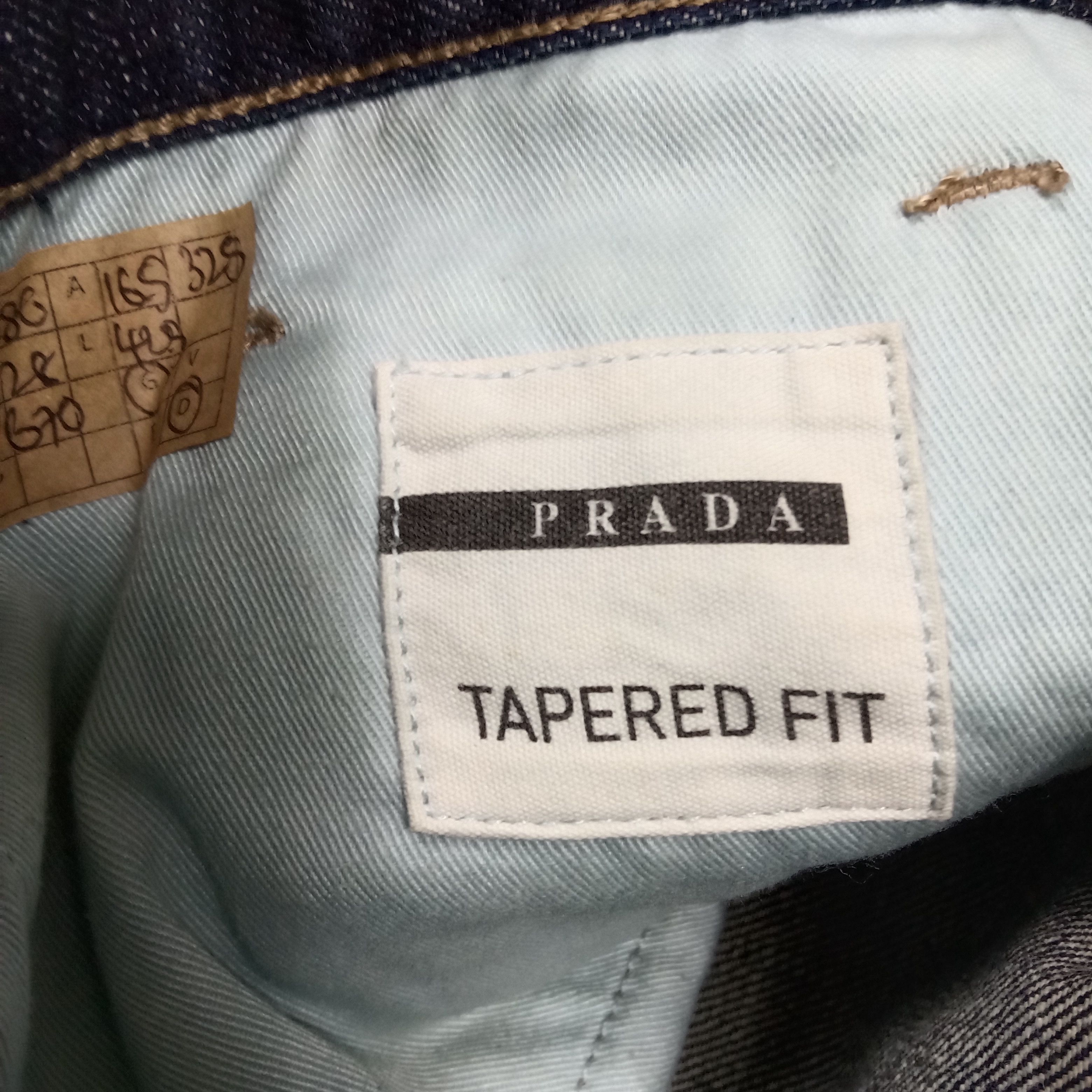Prada PRADA Italian Luxury Brand Designer Denim Jeans Size US 33 - 4 Thumbnail