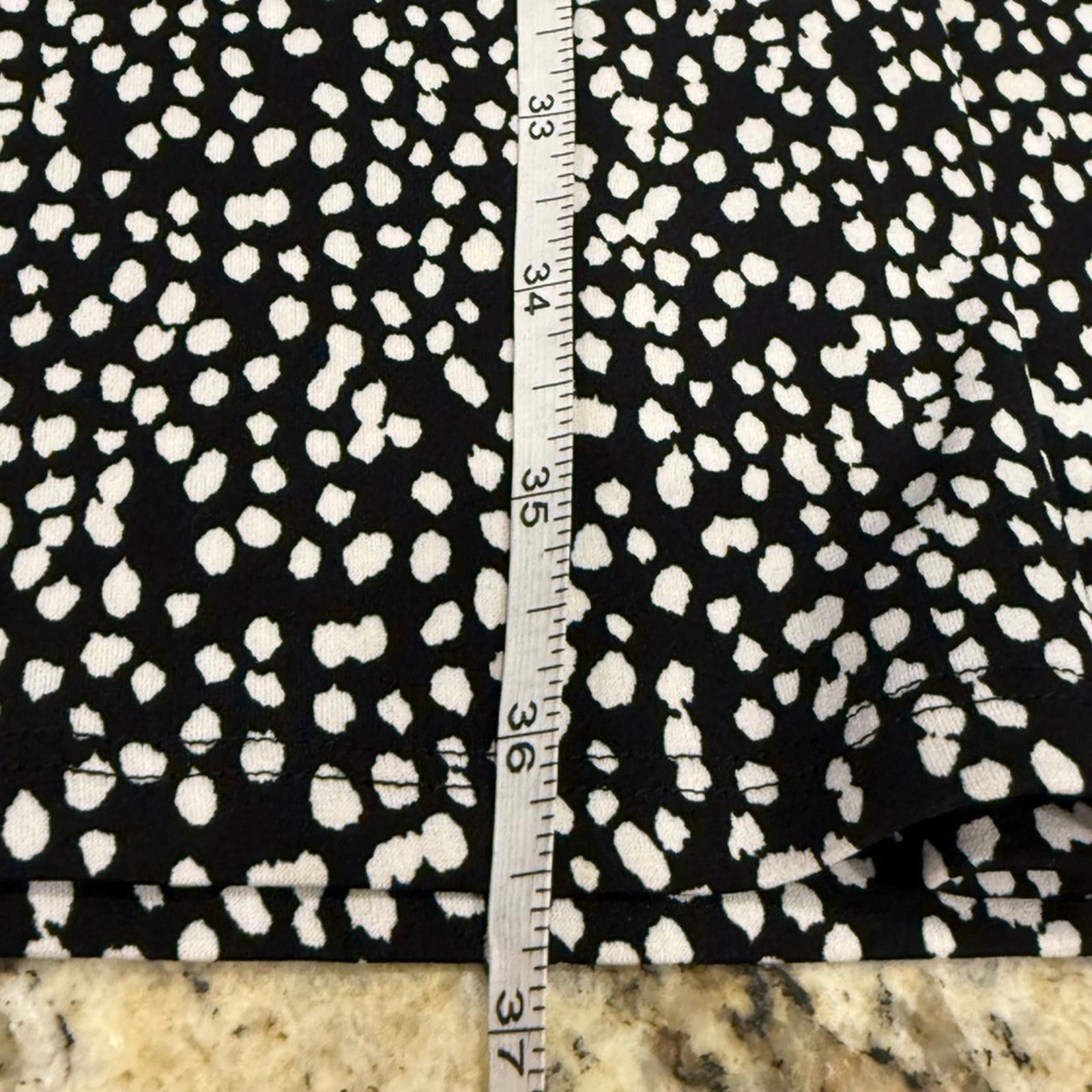Vince Camuto Vince Camuto black & white polka dot sleeveless midi dress M Size M / US 6-8 / IT 42-44 - 9 Thumbnail