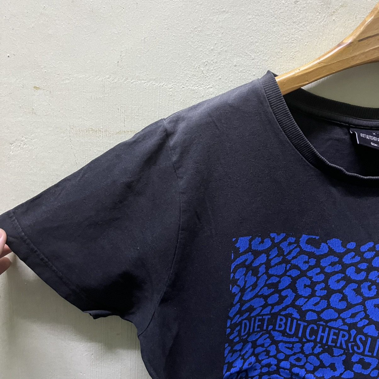 Diet Butcher Slim Skin 🔥Sunfaded Diet Butcher Slim Skin Punk/Leopard Logo Tees Size US S / EU 44-46 / 1 - 4 Thumbnail