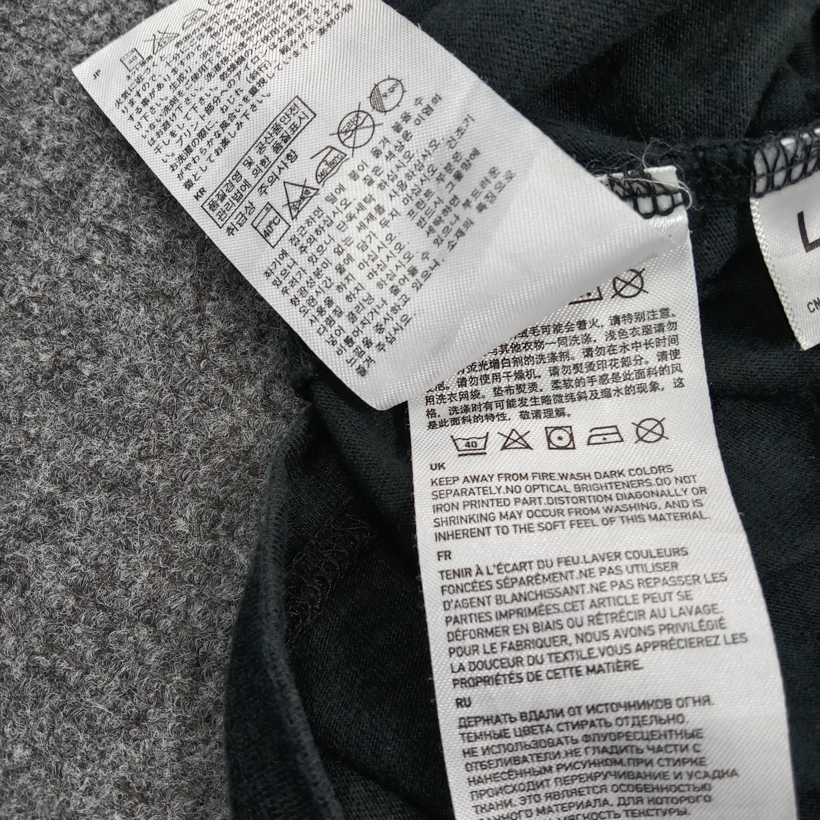 Undercover × Uniqlo Uniqlo x Undercover Japanese Skull 3/4 Sleeve Tshirt C285N19 Size S / US 4 / IT 40 - 6 Thumbnail